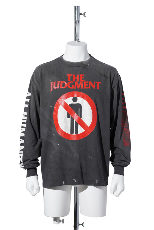 LS TEE / THE JUDGMENT / BLACK