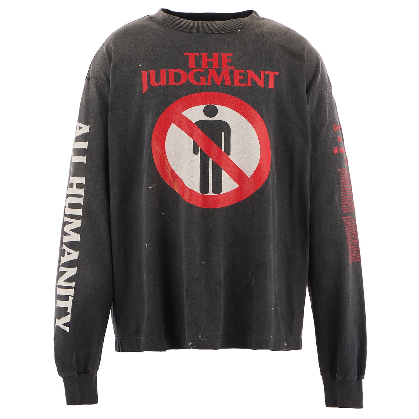 LS TEE / THE JUDGMENT / BLACK