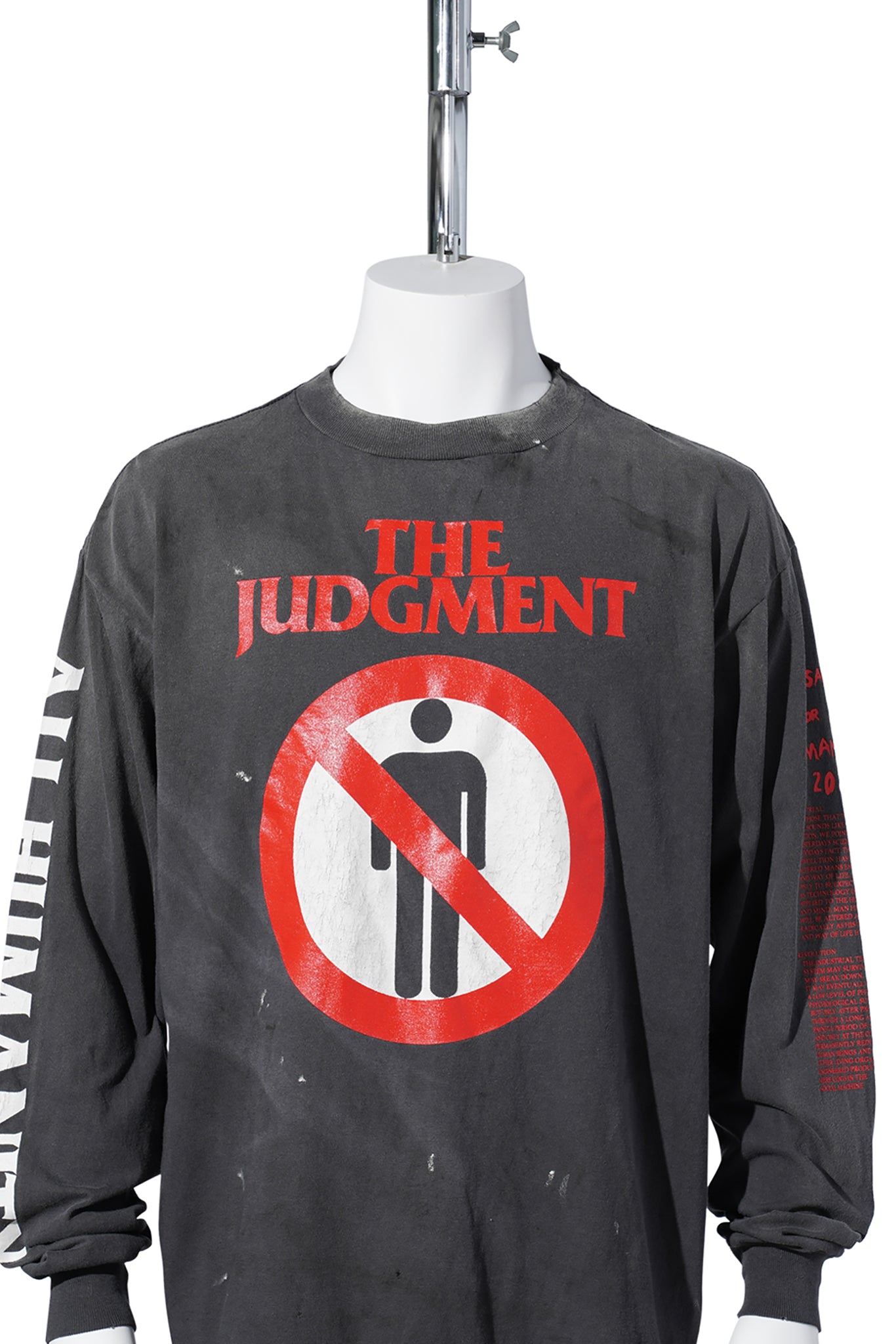 LS TEE / THE JUDGMENT / BLACK