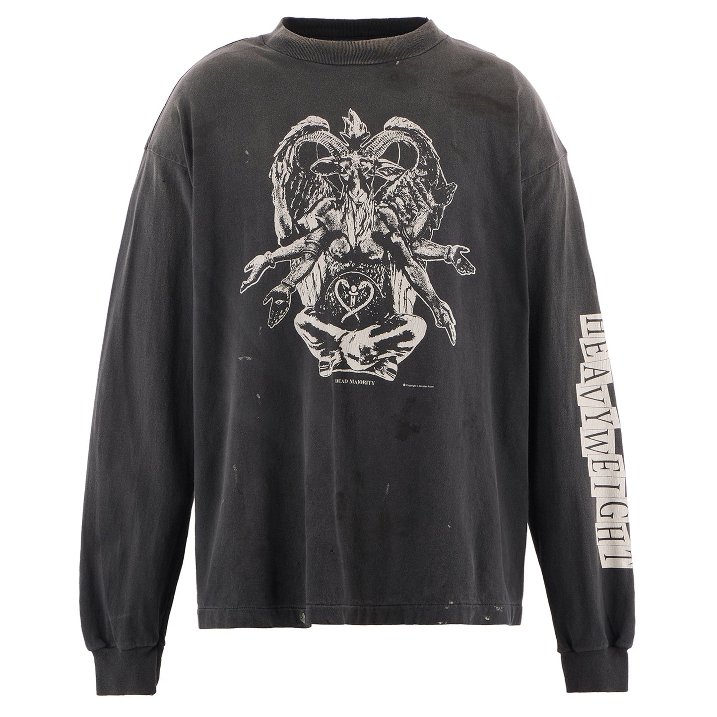 LS TEE/HEAVY WELGHT / BLACK