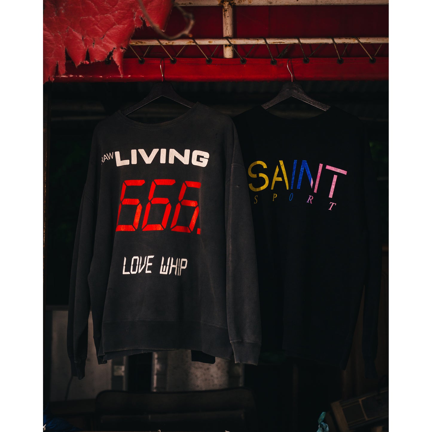 CRW NECK SWET/SAINT SPORT / BLK