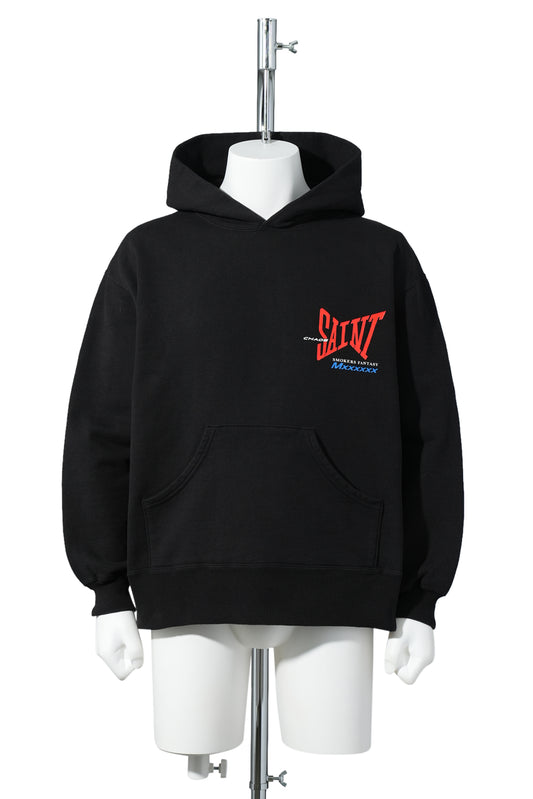HOODIE / RIBON SAINT / BLACK
