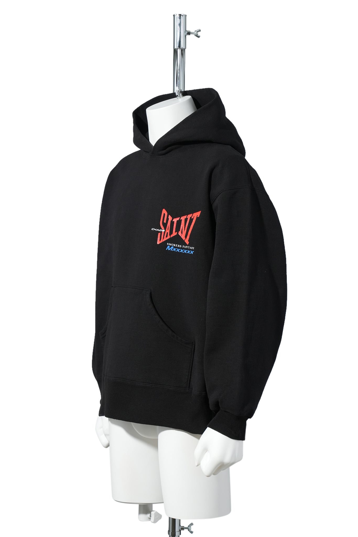 HOODIE / RIBON SAINT / BLACK