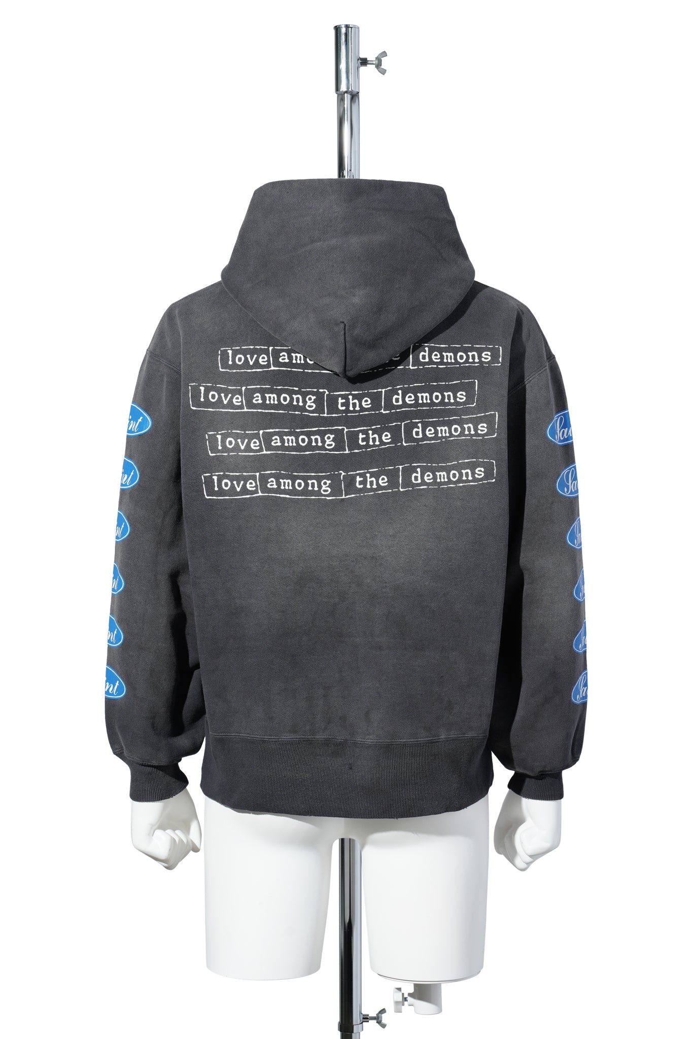 HOODIE/LOVE AMONG / BLACK