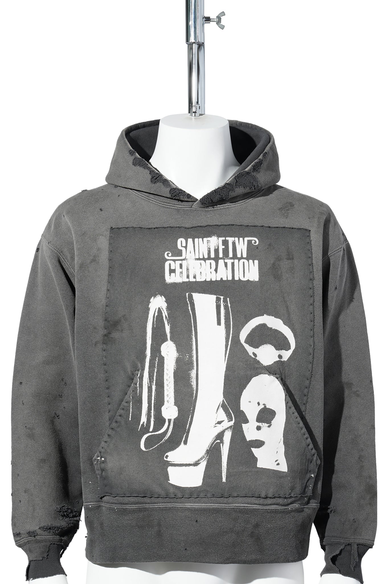 HOODIE/SAINT CELEBRATION / BLACK