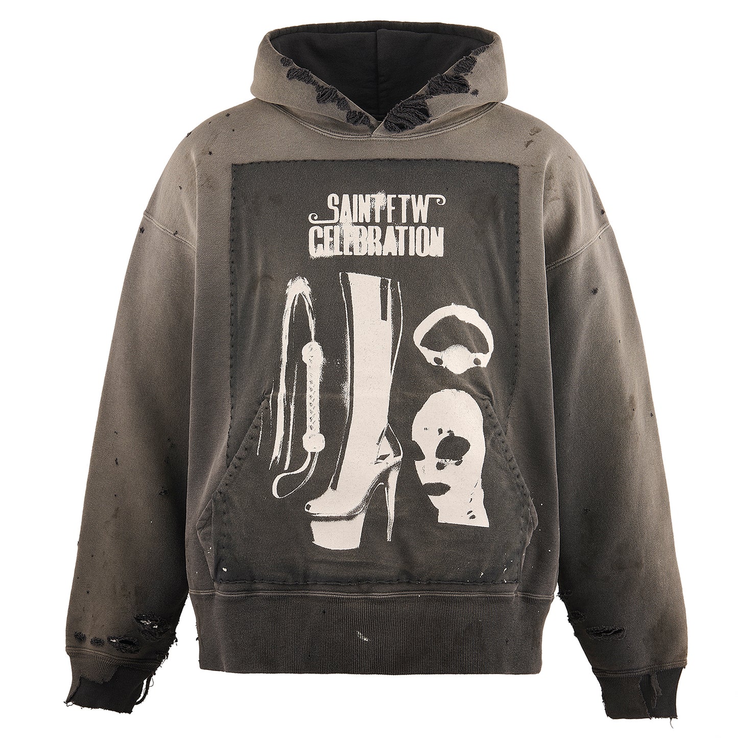 HOODIE/SAINT CELEBRATION / BLACK