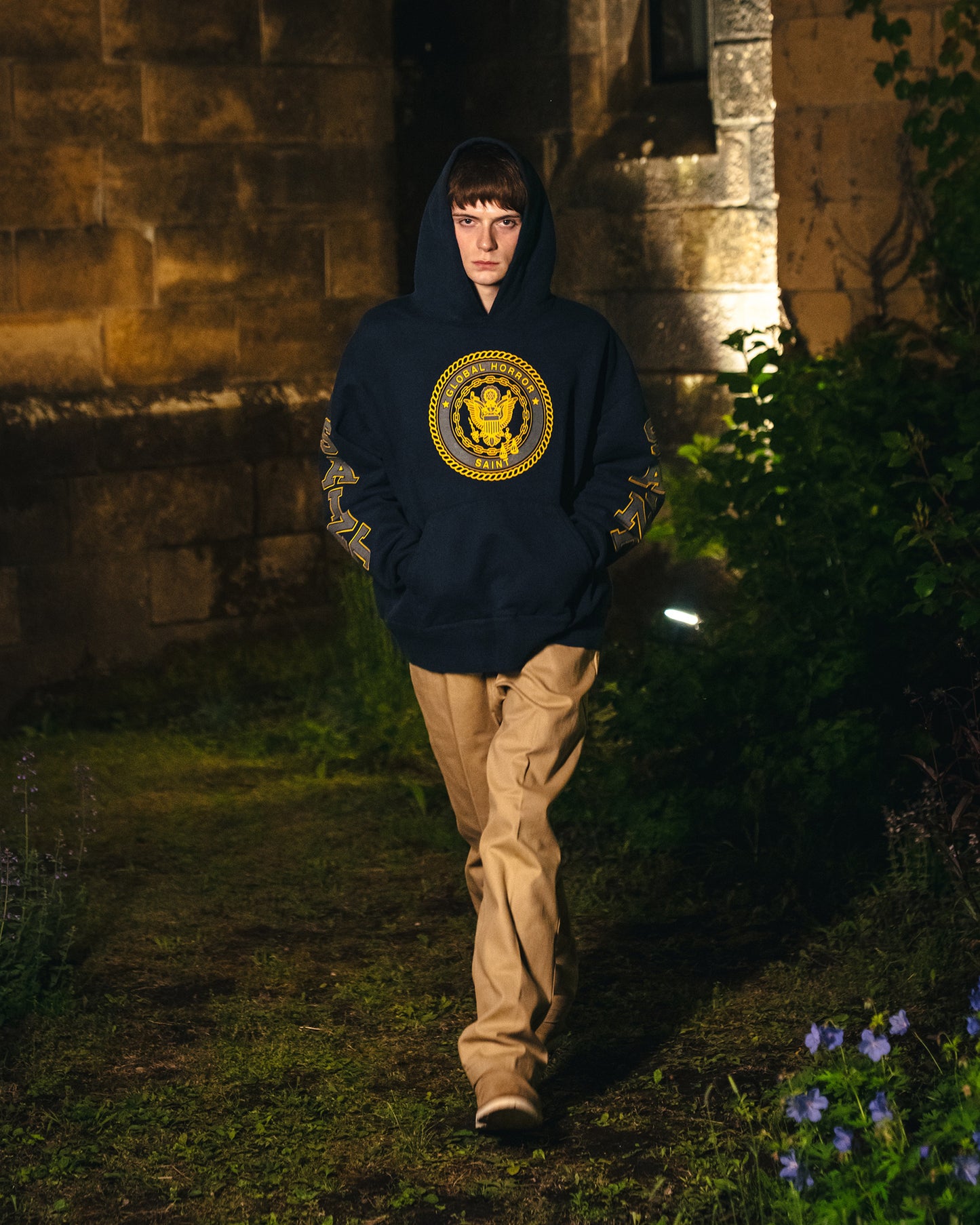 HOODIE/SAINT / NAVY