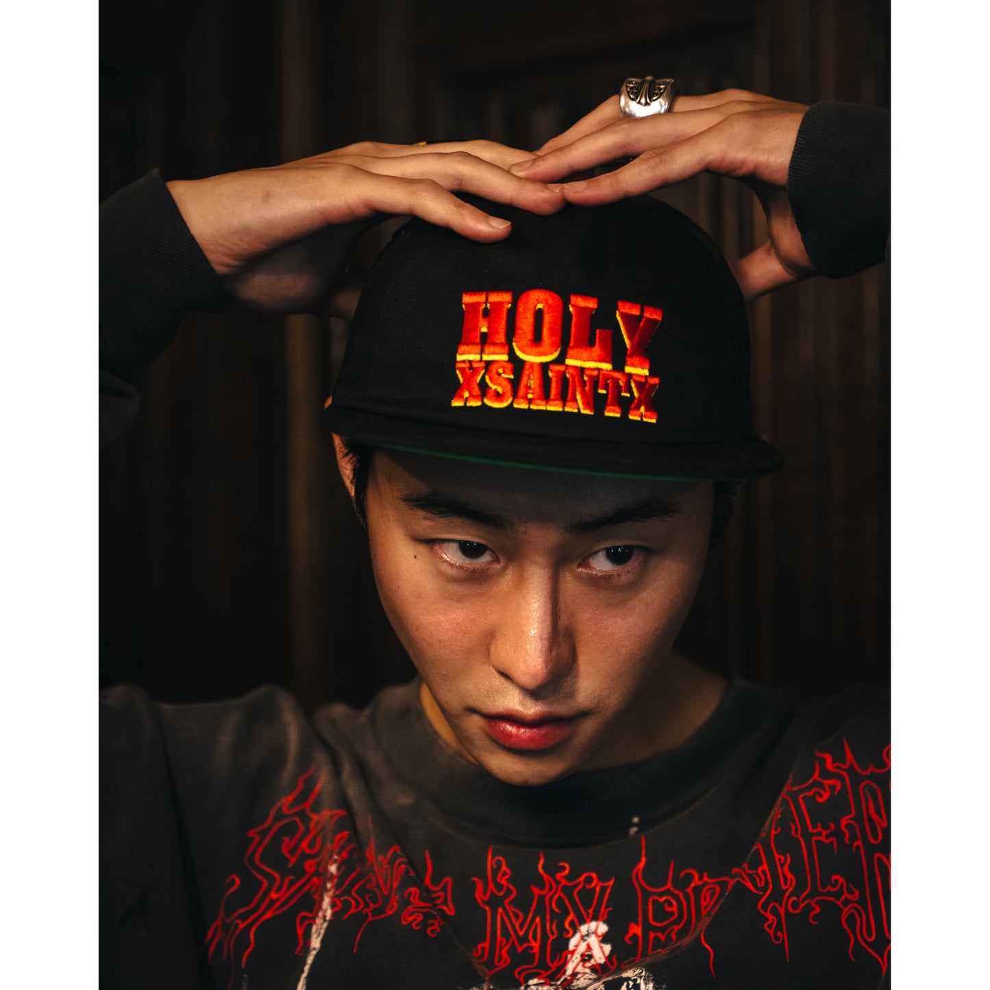 CAP/HOLY SAINT / BLACK