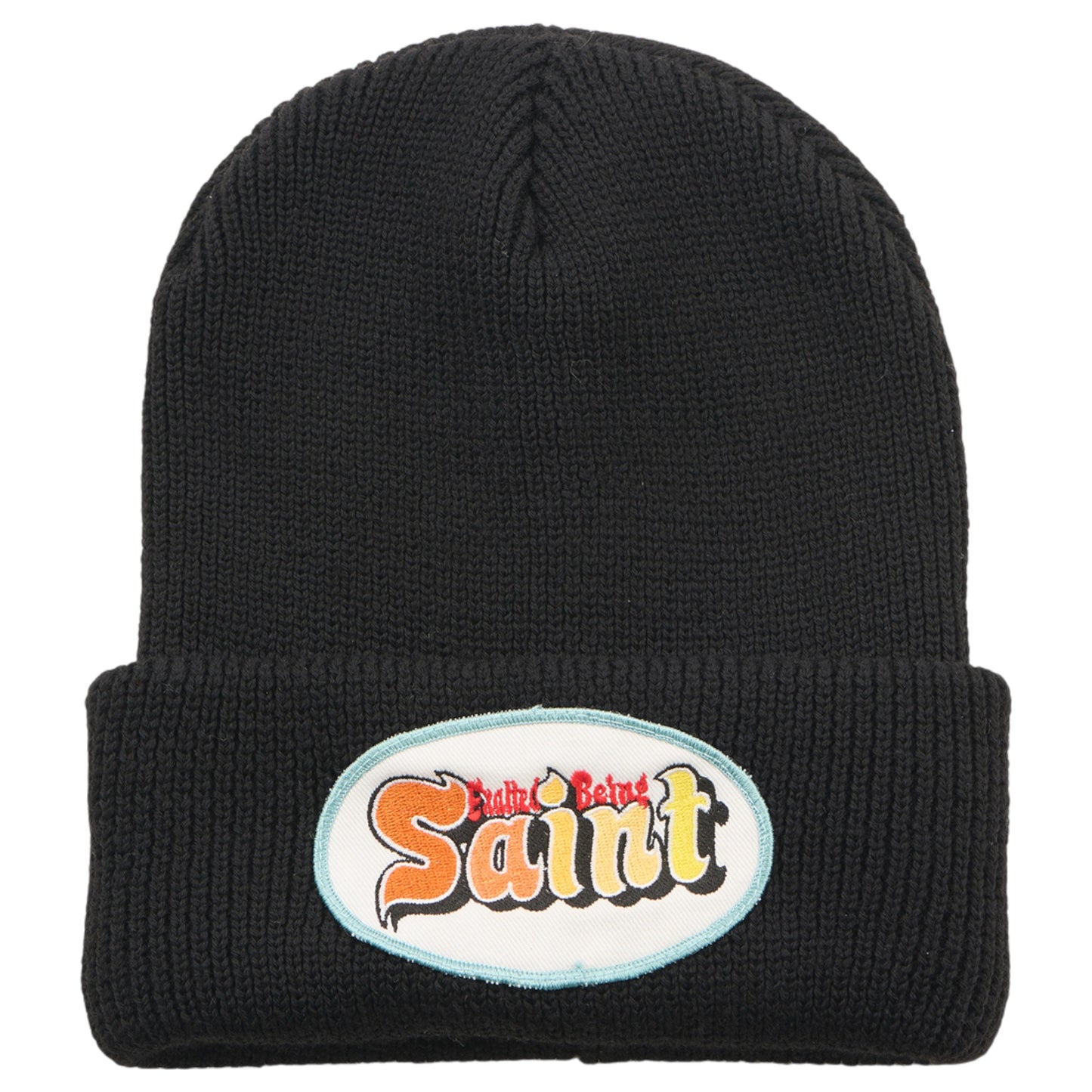 KNIT CAP/SAINT / BLACK