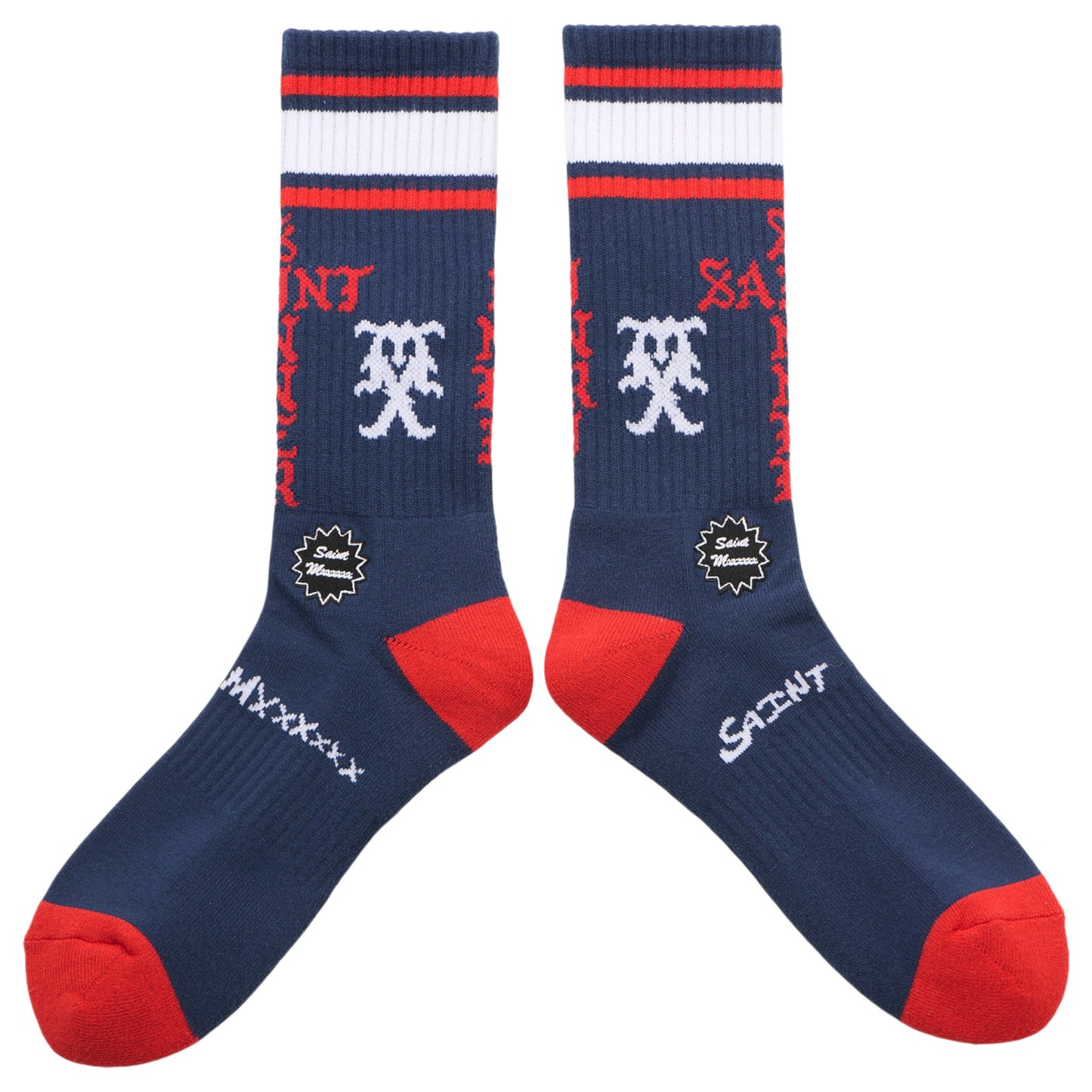 SOCKS/SINNER / BLUE+RED