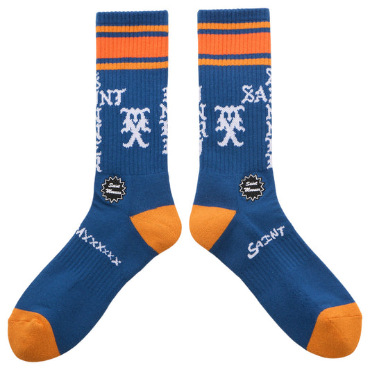 SOCKS/SINNER / BLUE+ORANGE