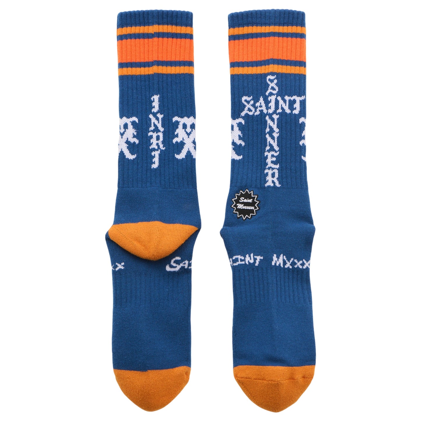SOCKS/SINNER / BLUE+ORANGE