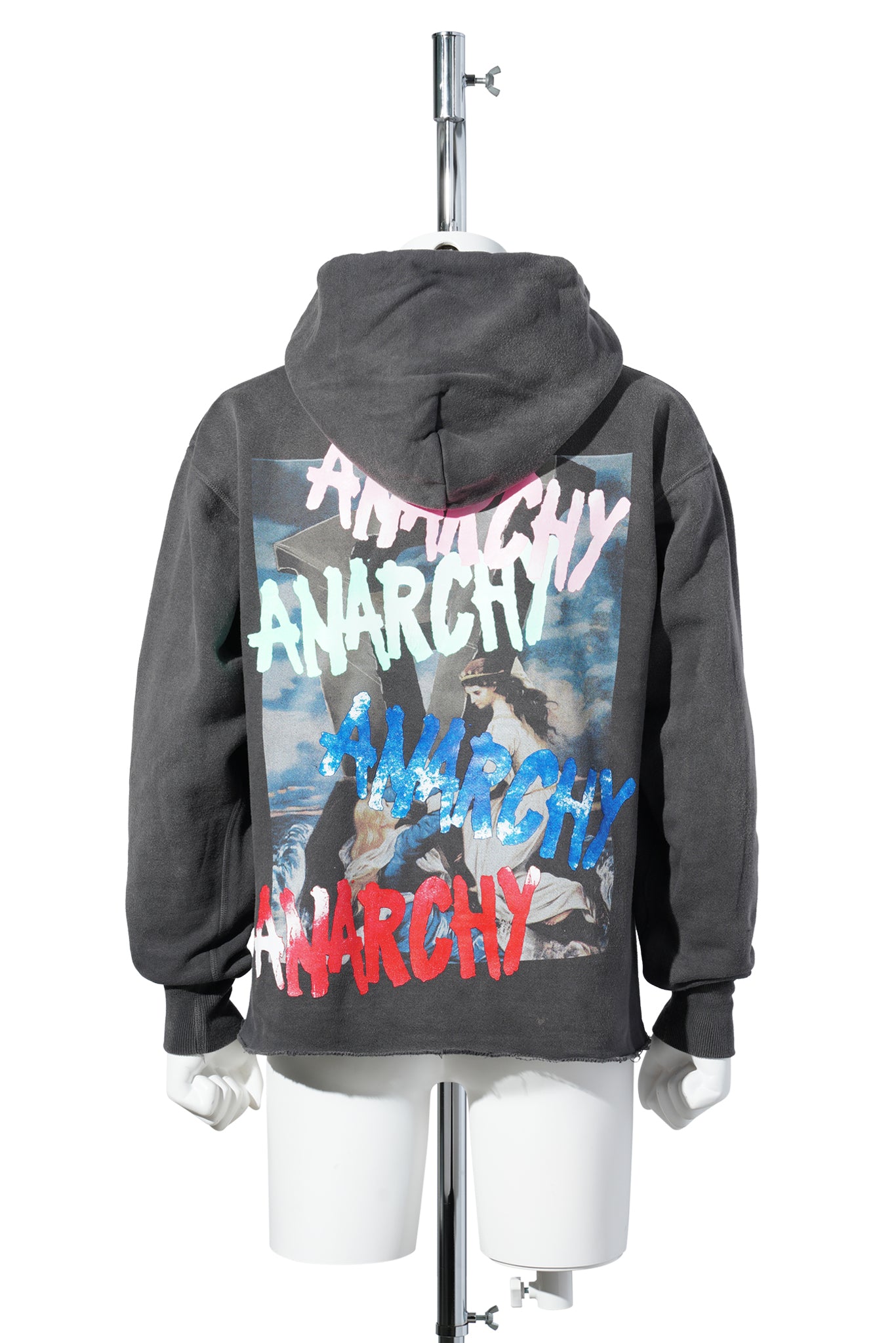 HOODIE/ANARCHY / BLACK