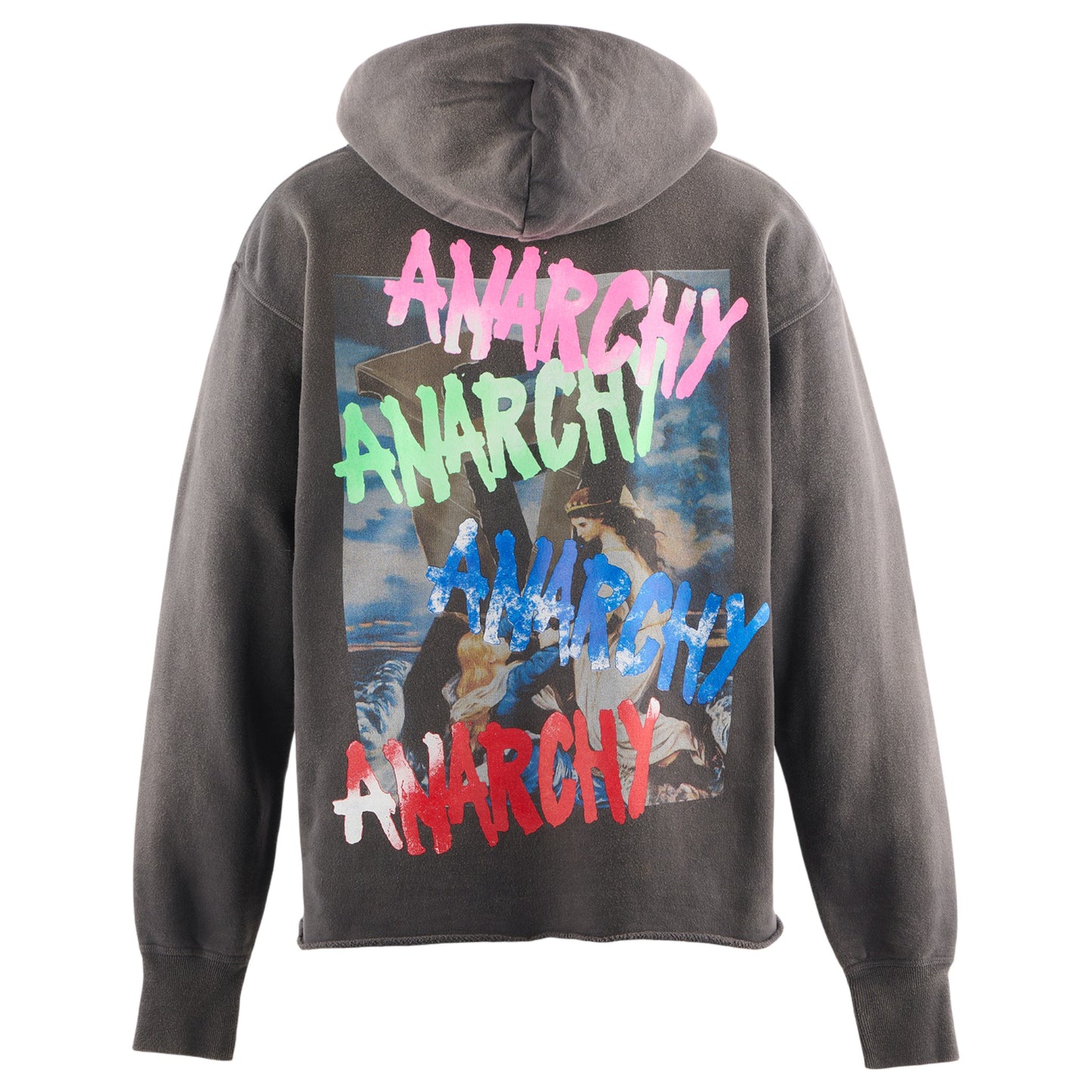 HOODIE/ANARCHY / BLACK
