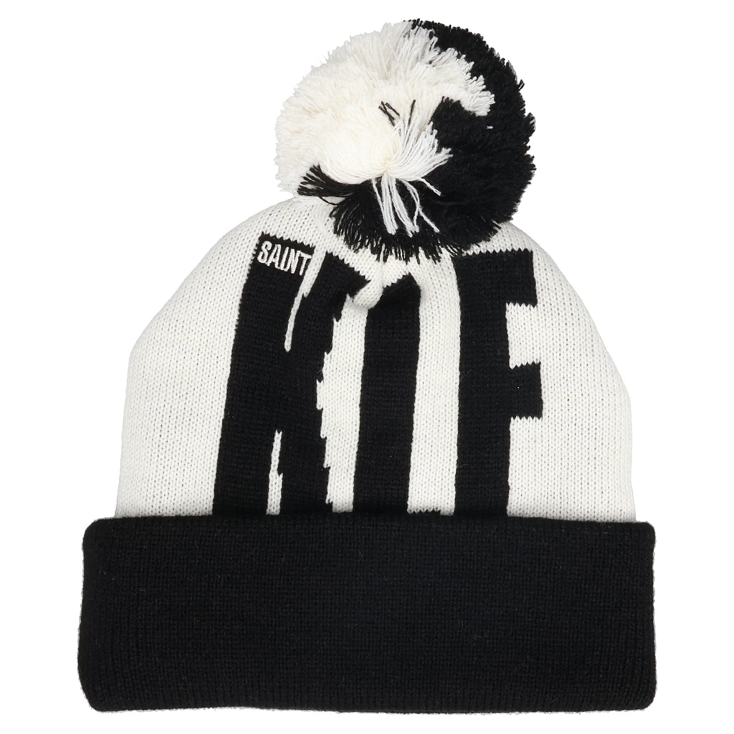 SAINT Mxxxxxx x The KLF KLF_KNIT CAP/KLF / WHITE