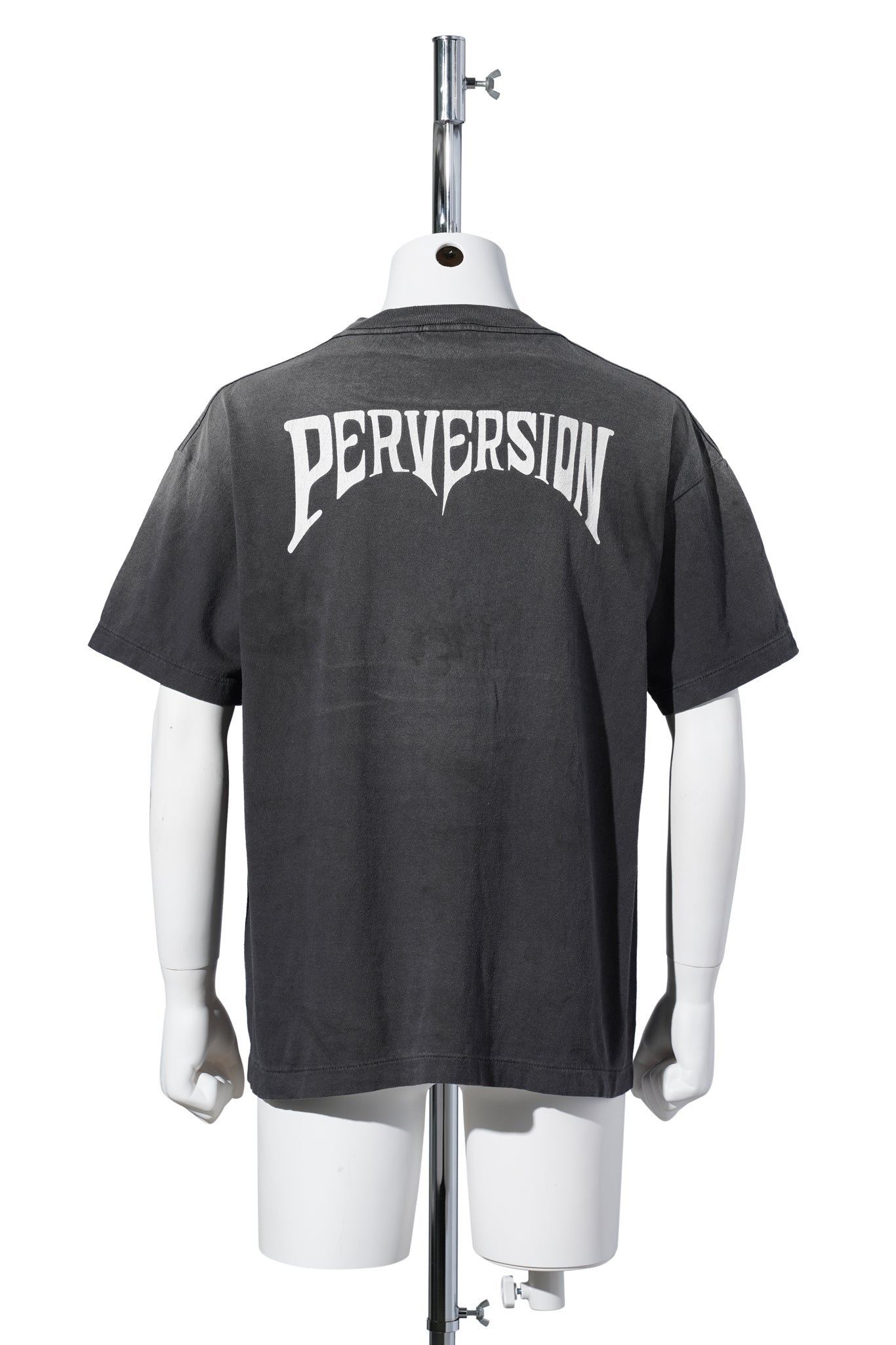 SAINT Mxxxxxx x Kosuke Kawamura KK _SS TEE / PERVERSION / BLACK