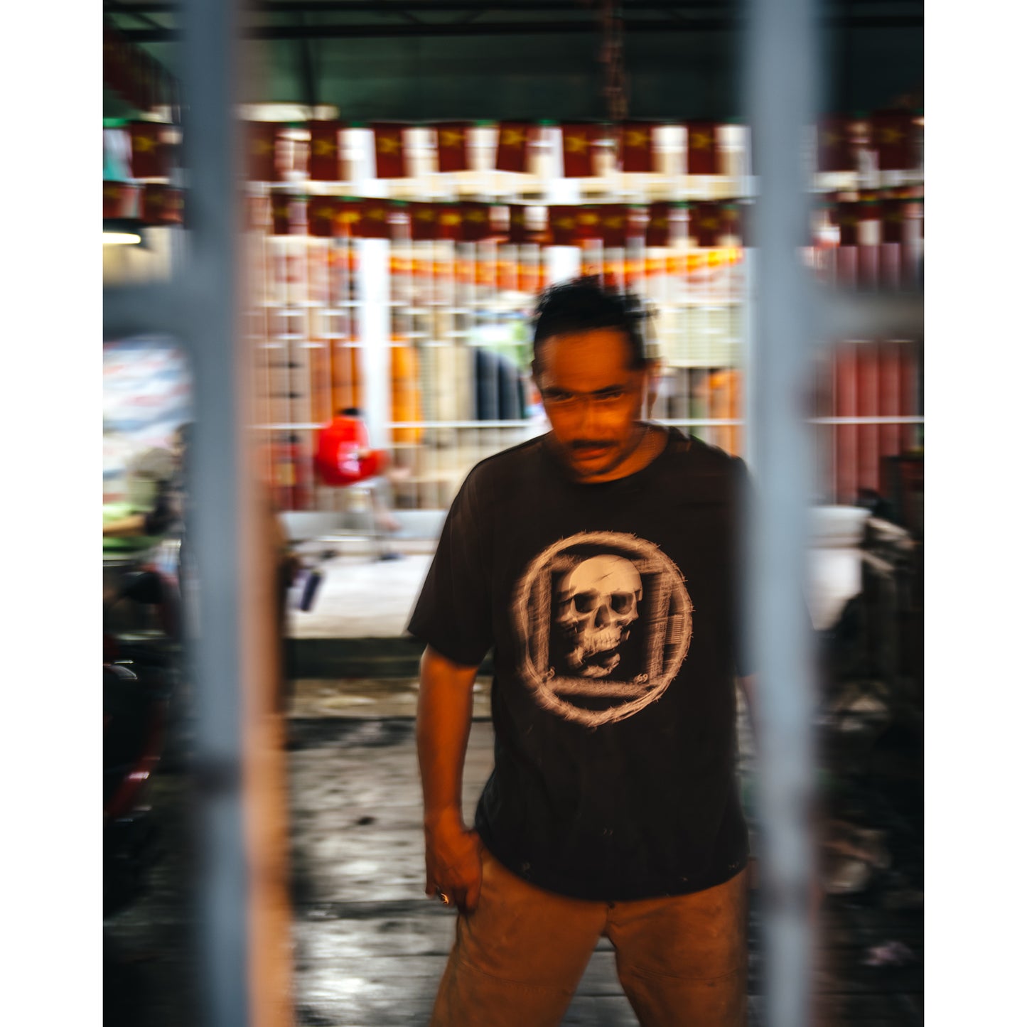 SAINT Mxxxxxx x Kosuke Kawamura KK _SS TEE / PERVERSION / BLACK