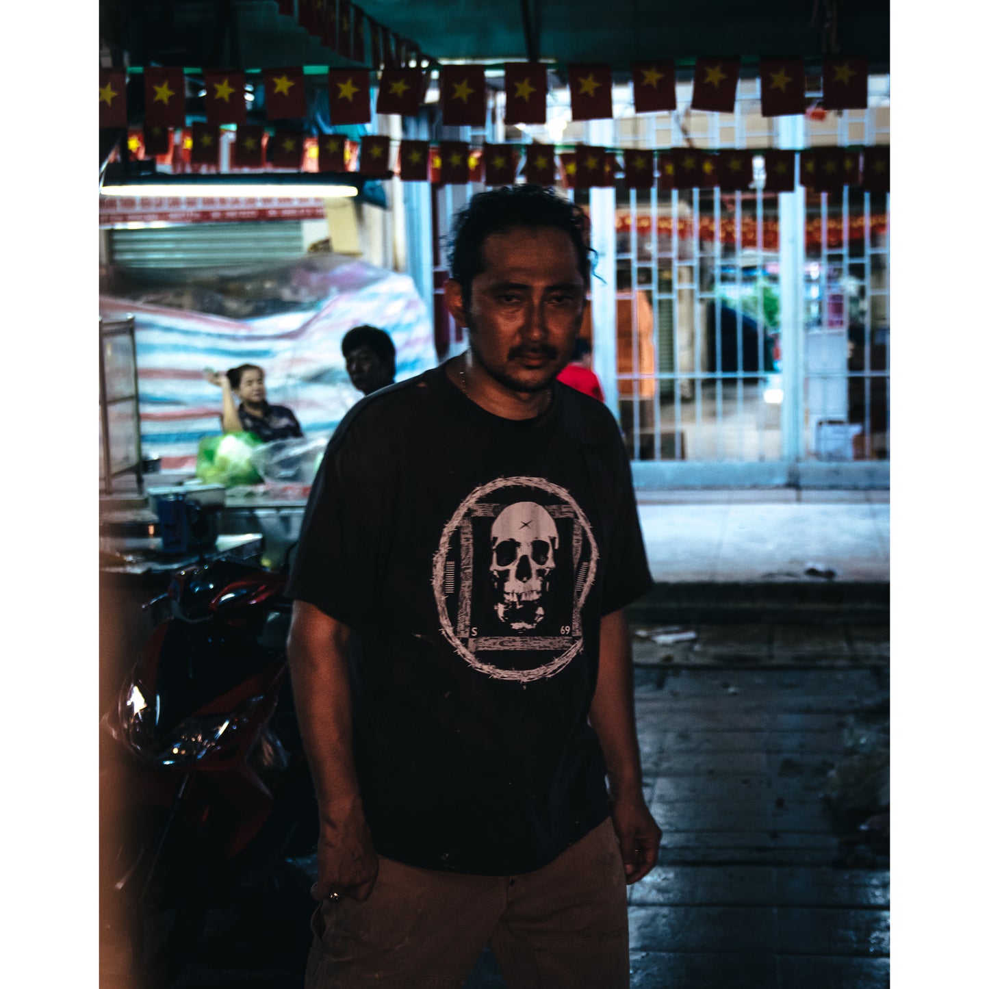 SAINT Mxxxxxx x Kosuke Kawamura KK _SS TEE / PERVERSION / BLACK