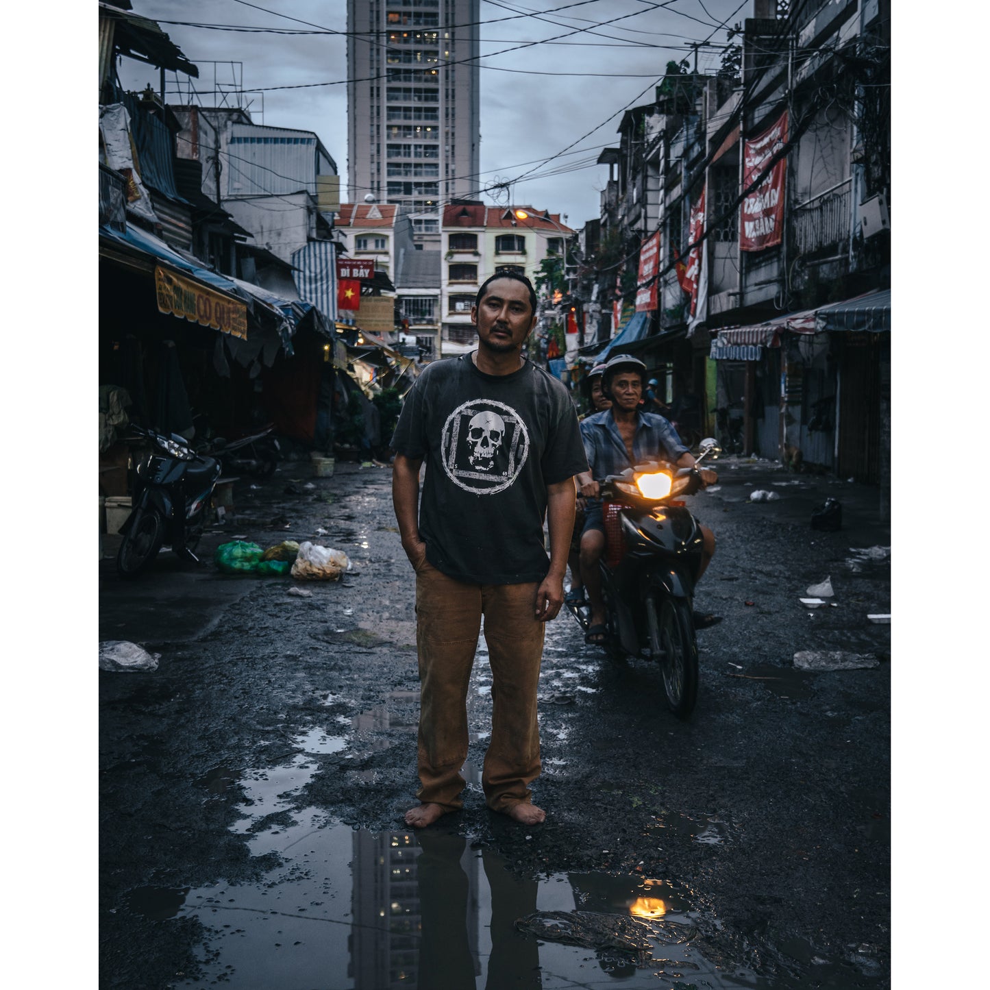 SAINT Mxxxxxx x Kosuke Kawamura KK _SS TEE / PERVERSION / BLACK