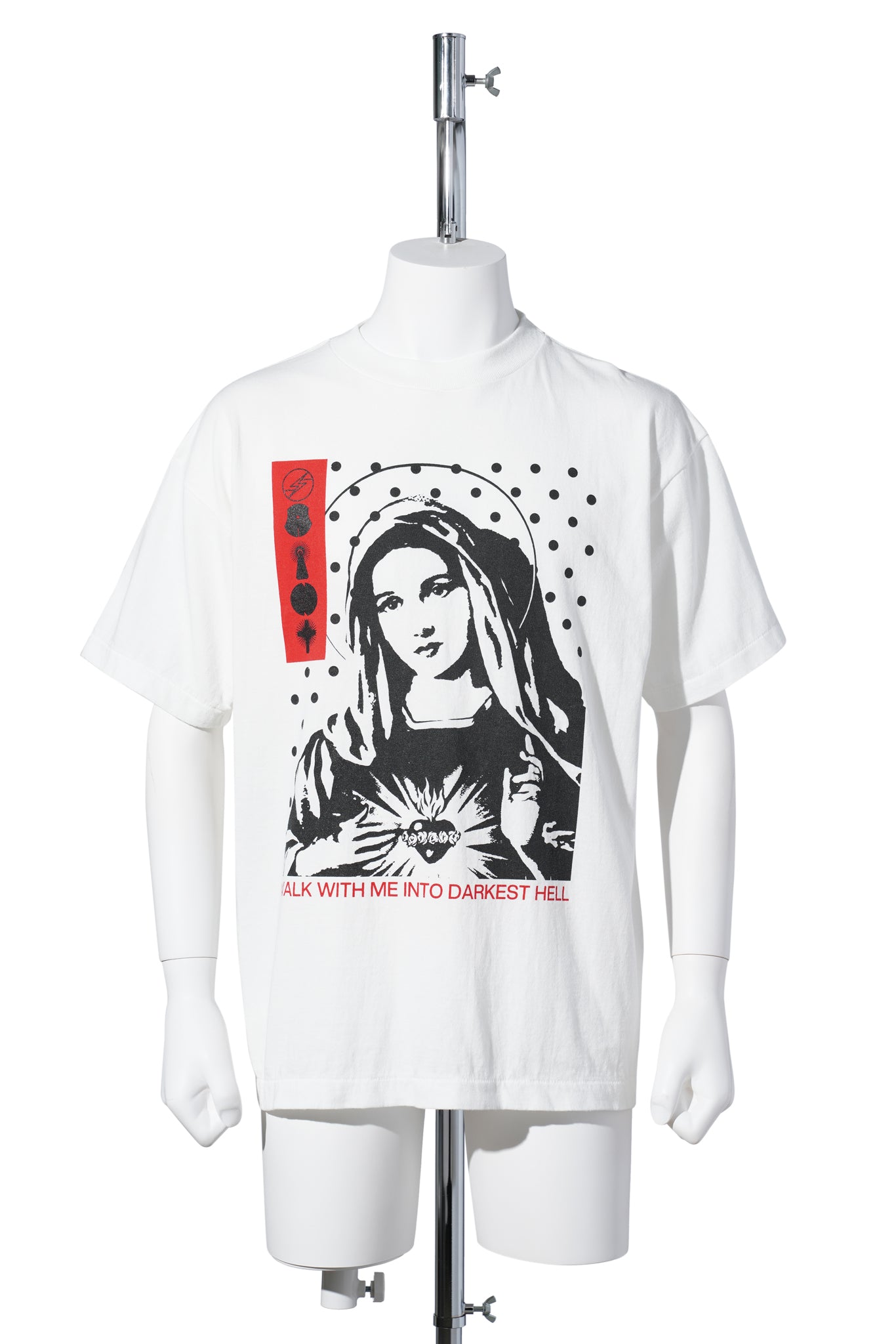 SAINT Mxxxxxx x Kosuke Kawamura KK _SS TEE / MARIA / WHITE