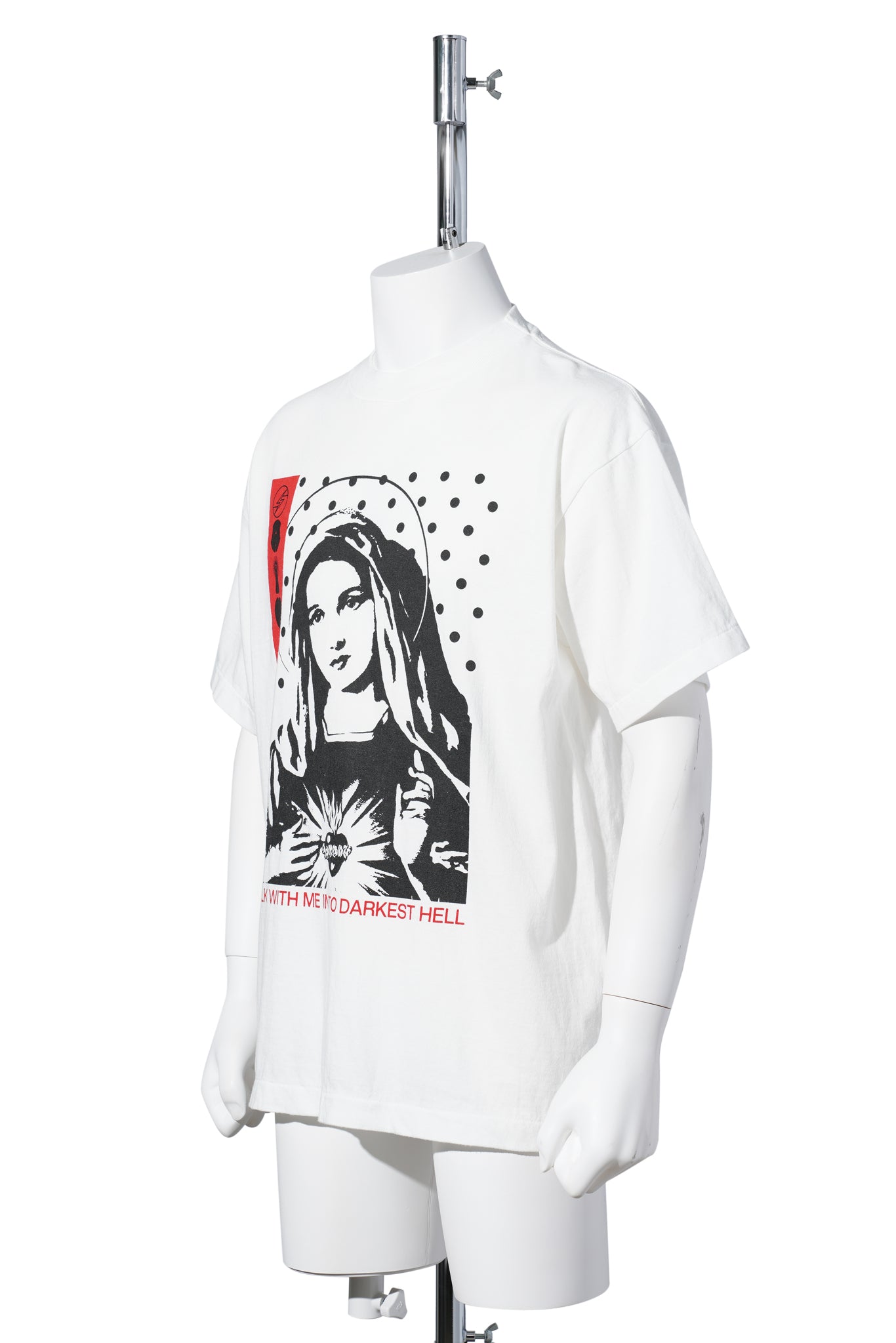 SAINT Mxxxxxx x Kosuke Kawamura KK _SS TEE / MARIA / WHITE