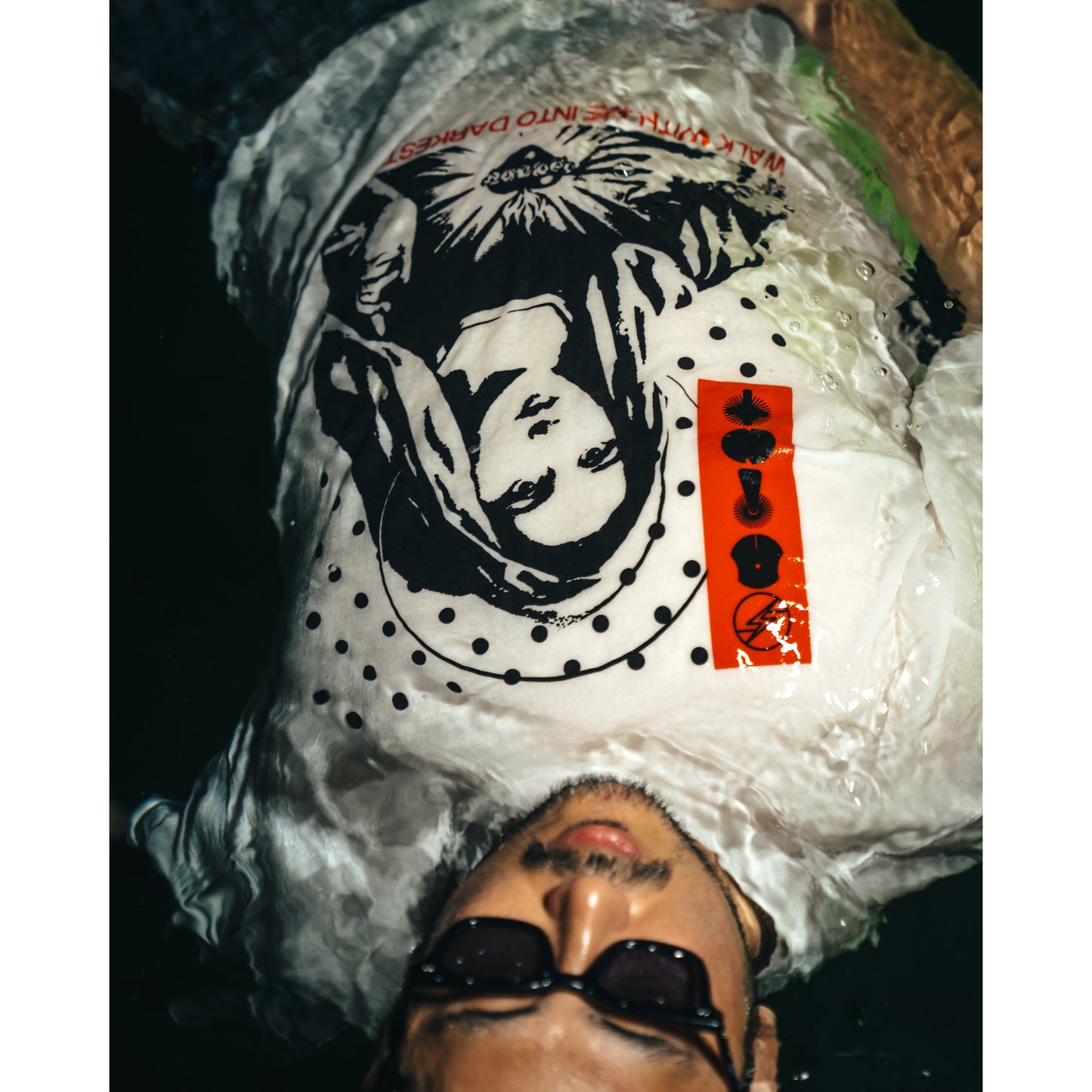 SAINT Mxxxxxx x Kosuke Kawamura KK _SS TEE / MARIA / WHITE