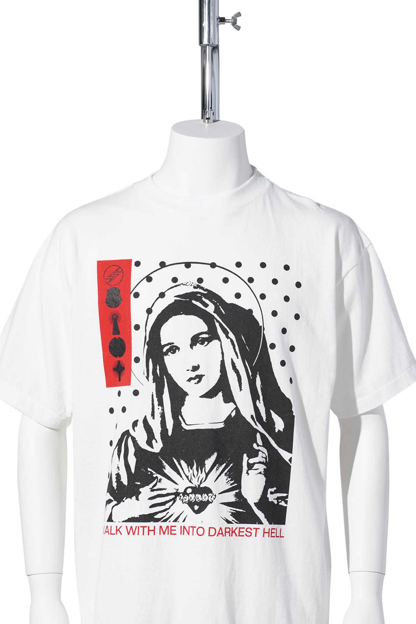 SAINT Mxxxxxx x Kosuke Kawamura KK _SS TEE / MARIA / WHITE