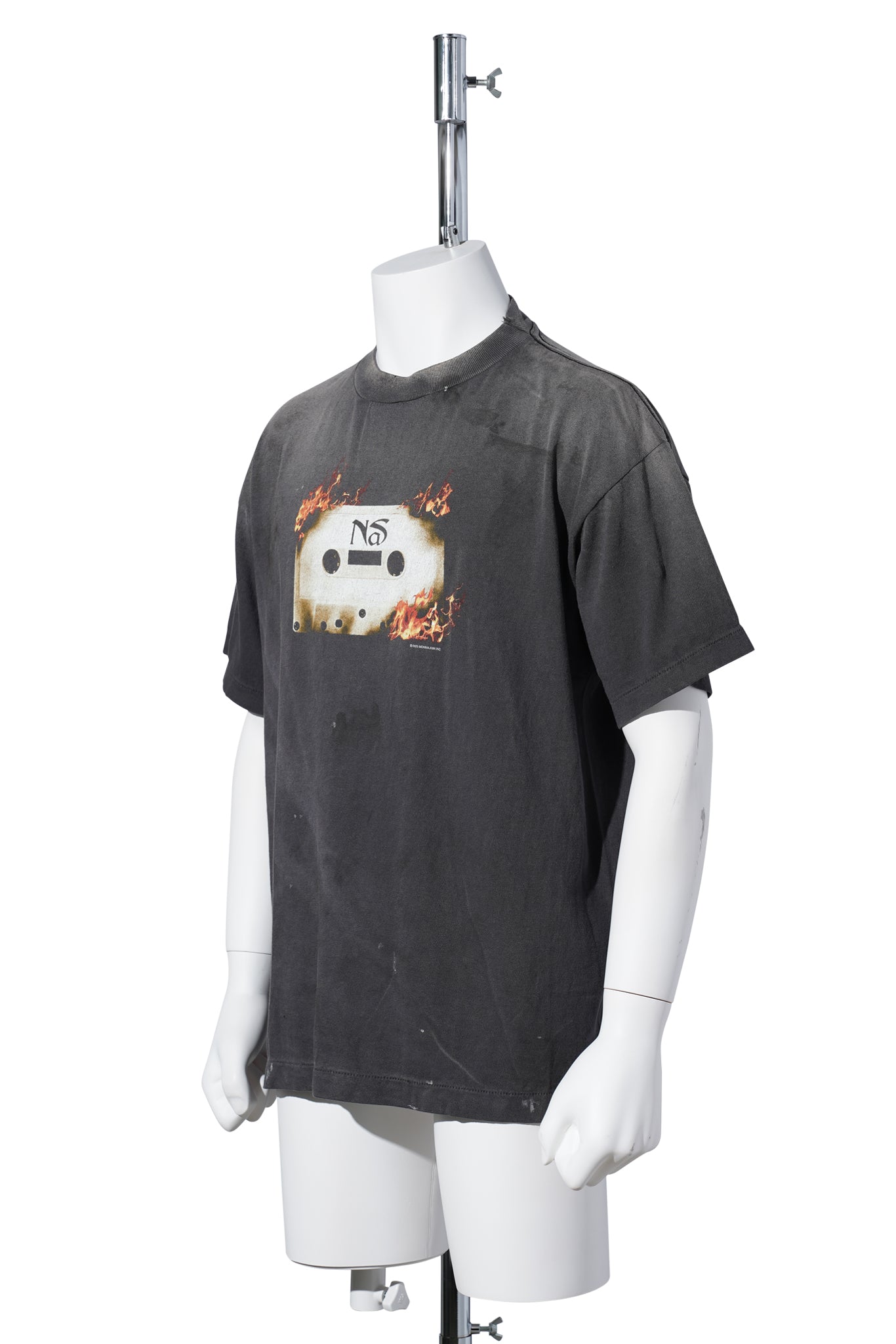 SAINT Mxxxxxx x NaS  NAS_SS TEE / BLACK