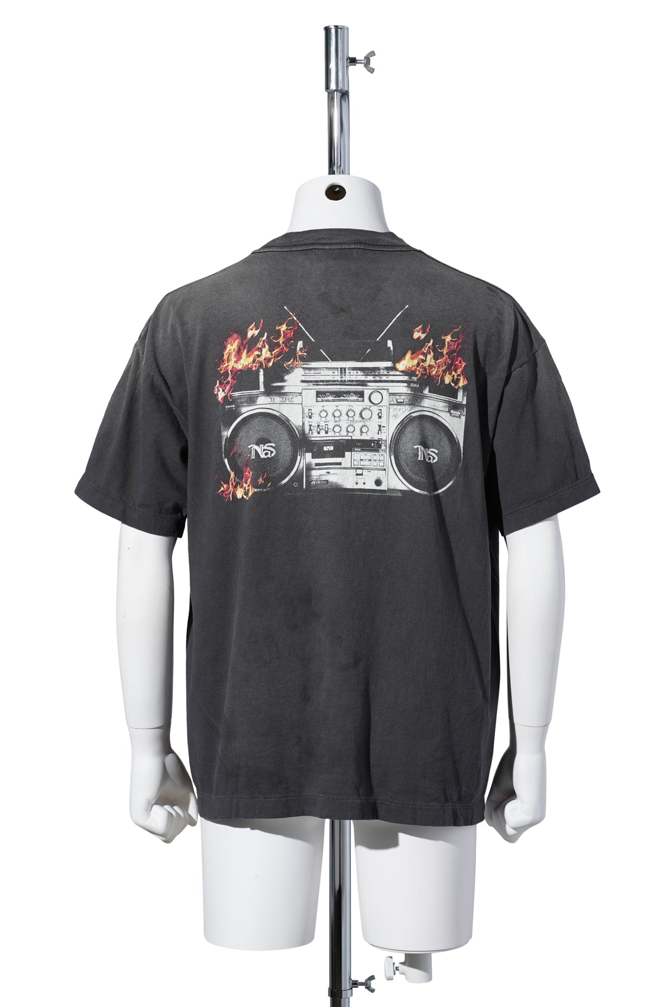 SAINT Mxxxxxx x NaS  NAS_SS TEE / BLACK