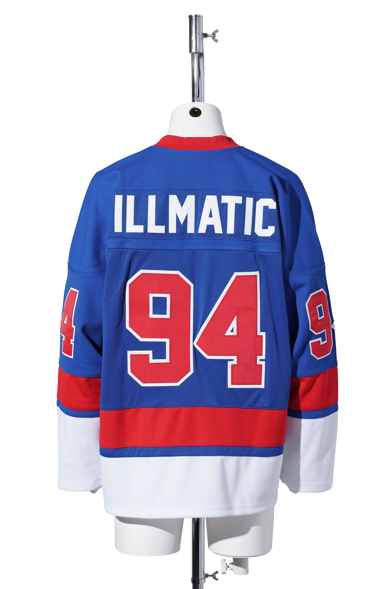 SAINT Mxxxxxx x NaS  NAS_GAME SHIRT / BLUE