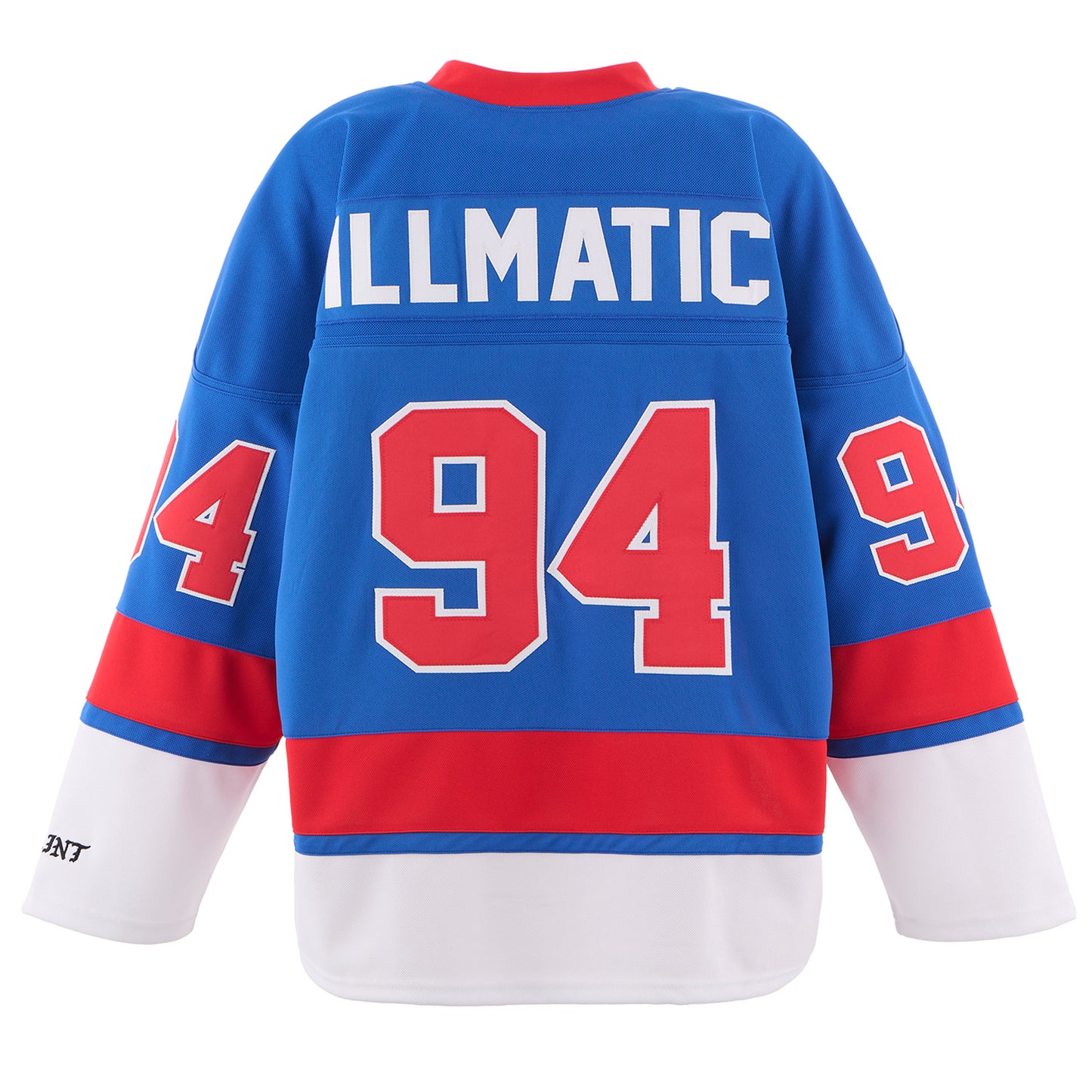 SAINT Mxxxxxx x NaS  NAS_GAME SHIRT / BLUE