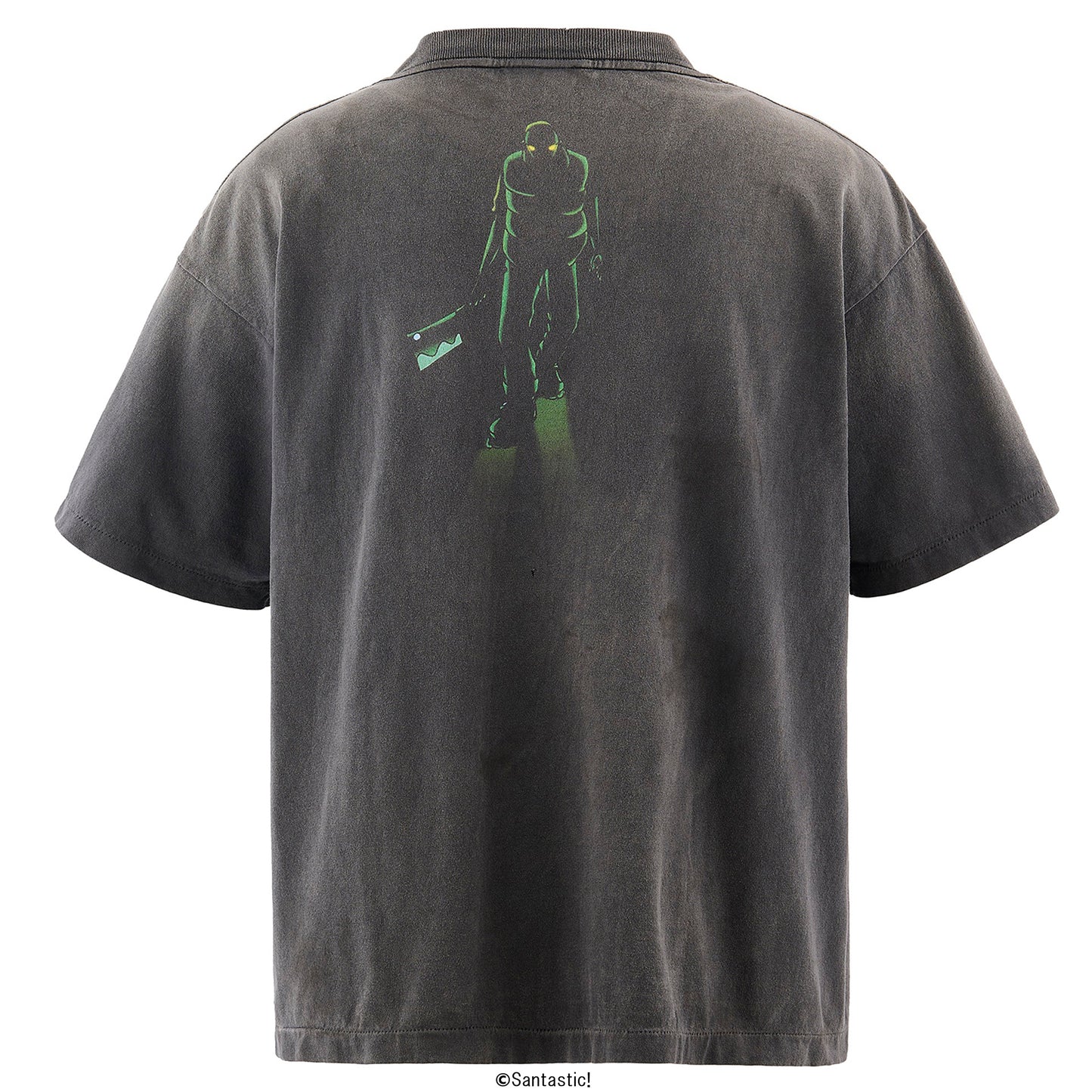 SAINT Mxxxxxx x Santastic! x GEEKS RULE GS_SS TEE/隣人13号 / BLACK