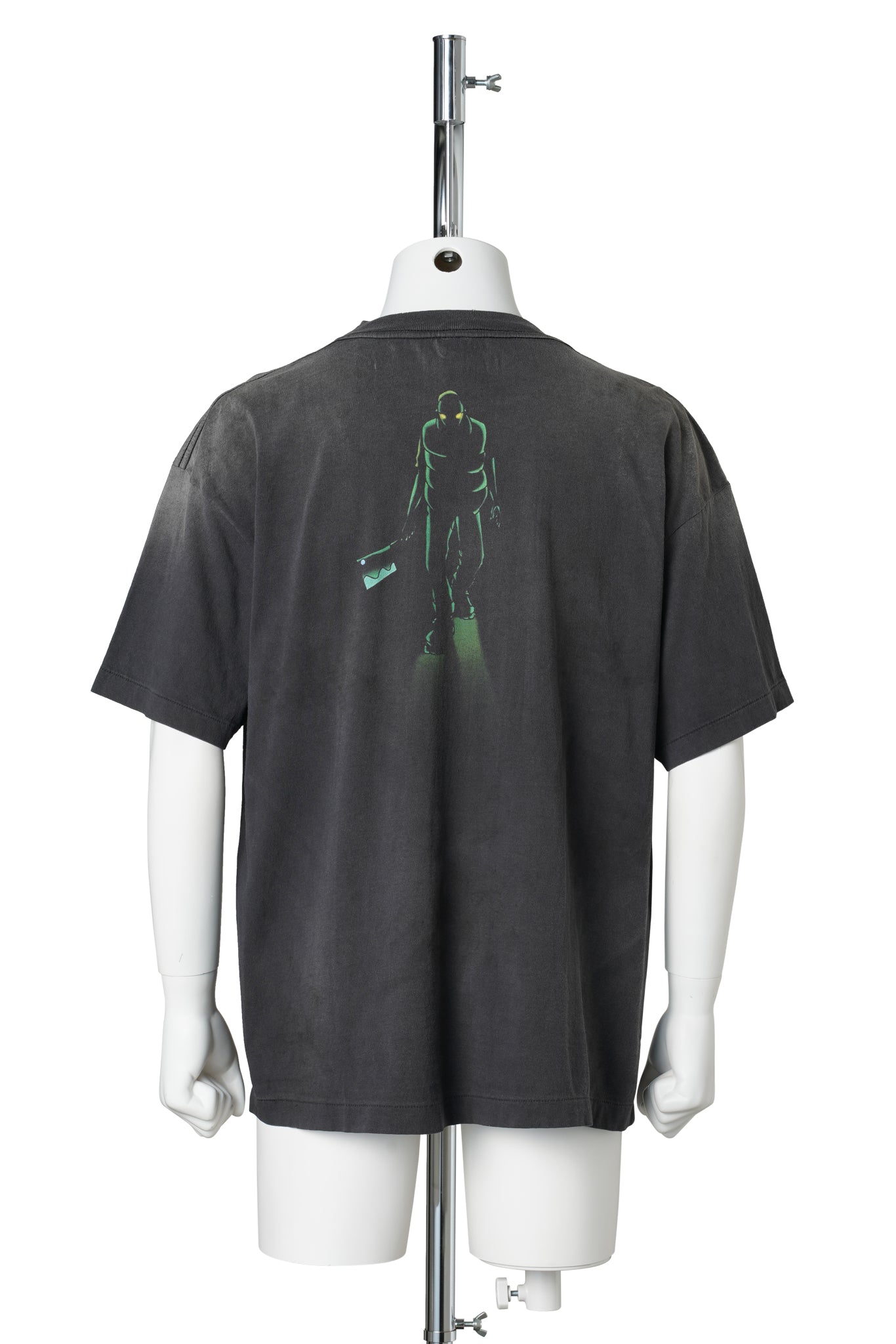 SAINT Mxxxxxx x Santastic! x GEEKS RULE GS_SS TEE/隣人13号 / BLACK