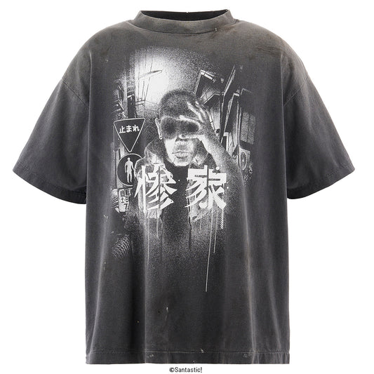 SAINT Mxxxxxx x Santastic! x GEEKS RULE GS_SS TEE/惨家-zange- / BLACK