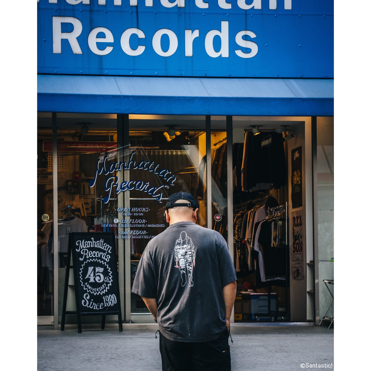 SAINT Mxxxxxx x Santastic! x GEEKS RULE GS_SS TEE/惨家-zange- / BLACK