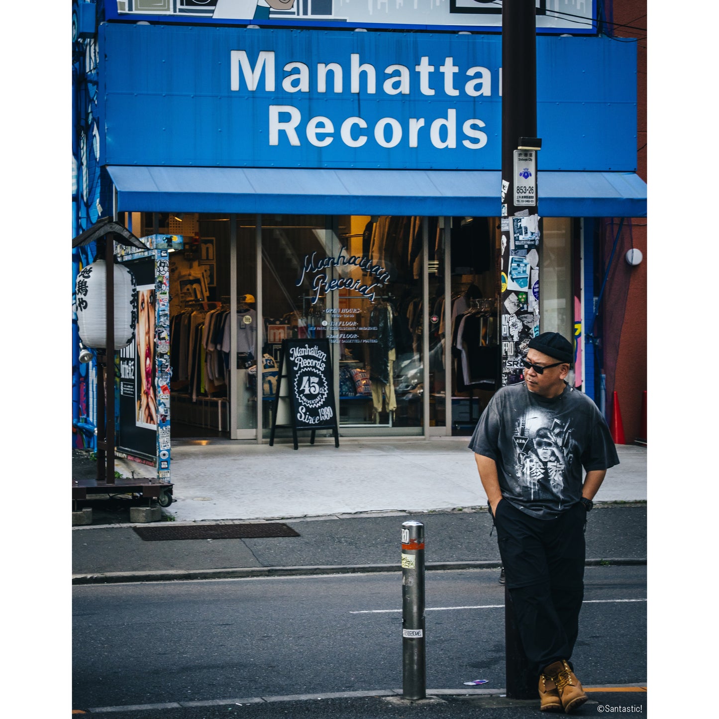 SAINT Mxxxxxx x Santastic! x GEEKS RULE GS_SS TEE/惨家-zange- / BLACK