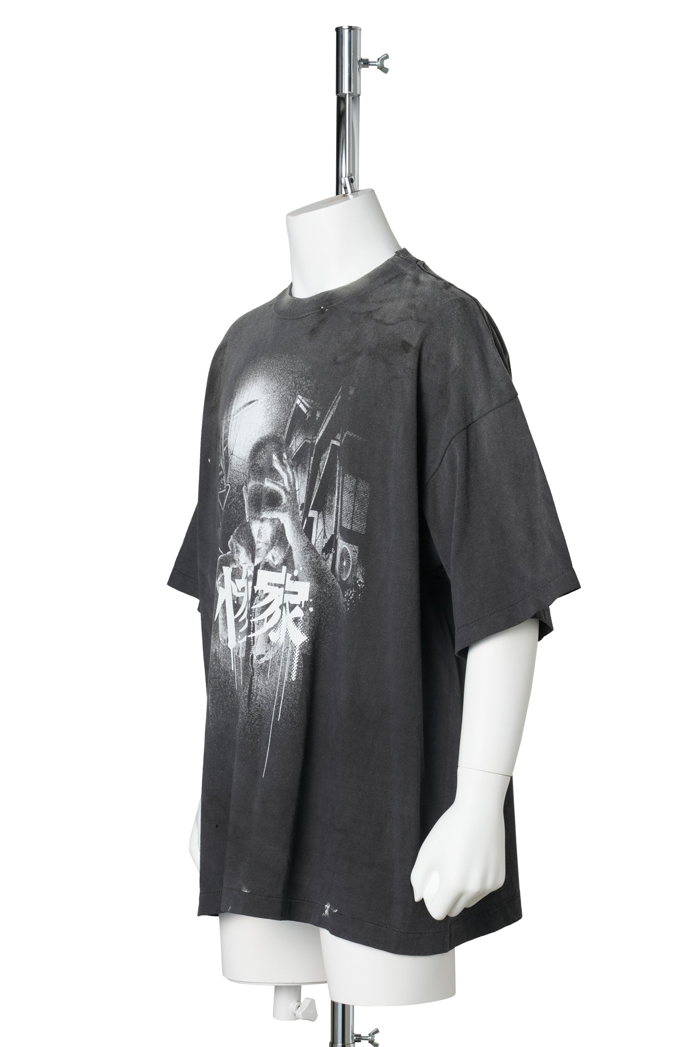 SAINT Mxxxxxx x Santastic! x GEEKS RULE GS_SS TEE/惨家-zange- / BLACK