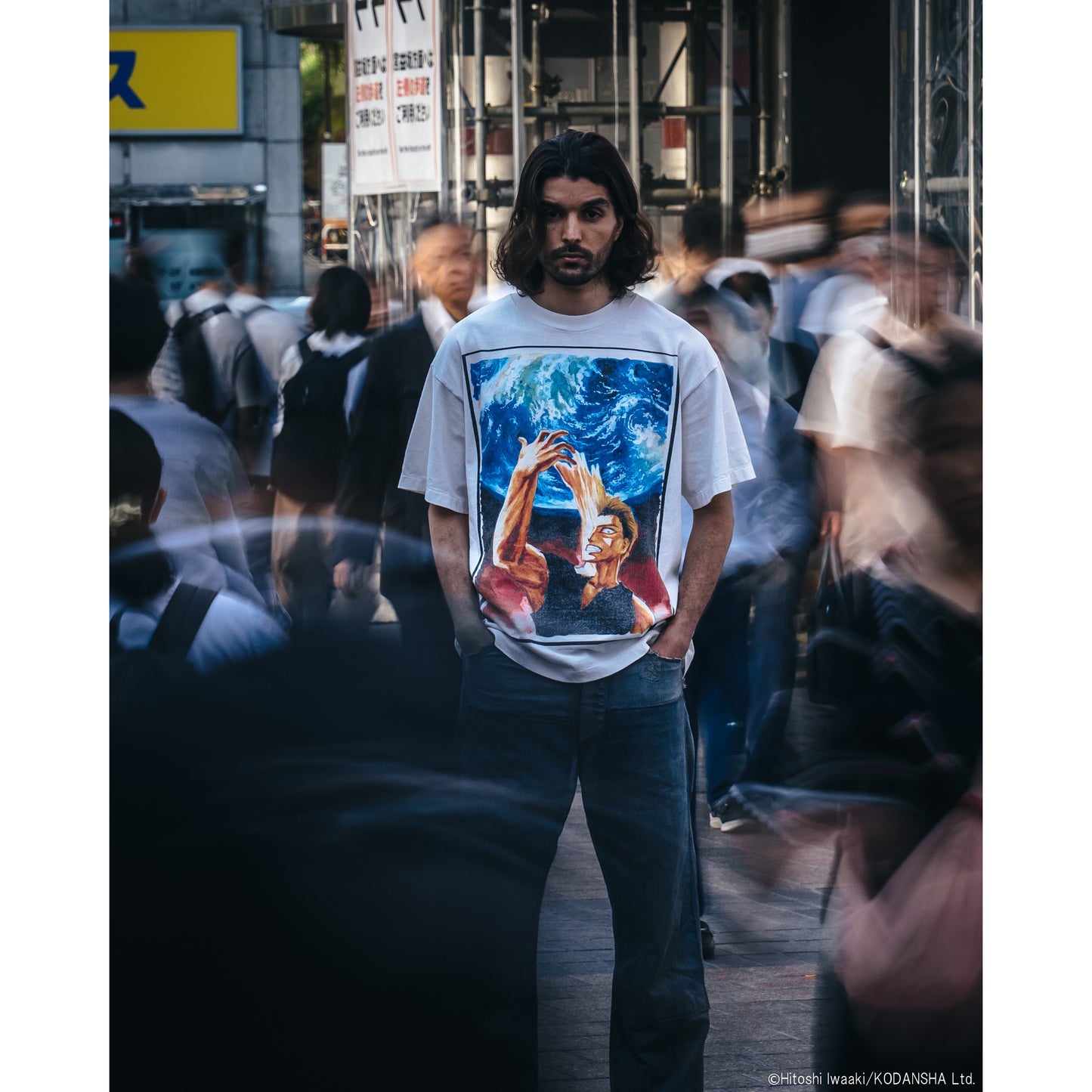 SAINT Mxxxxxx x 寄生獣 KJ_SS TEE/寄生獣-PARASYTE- / WHITE