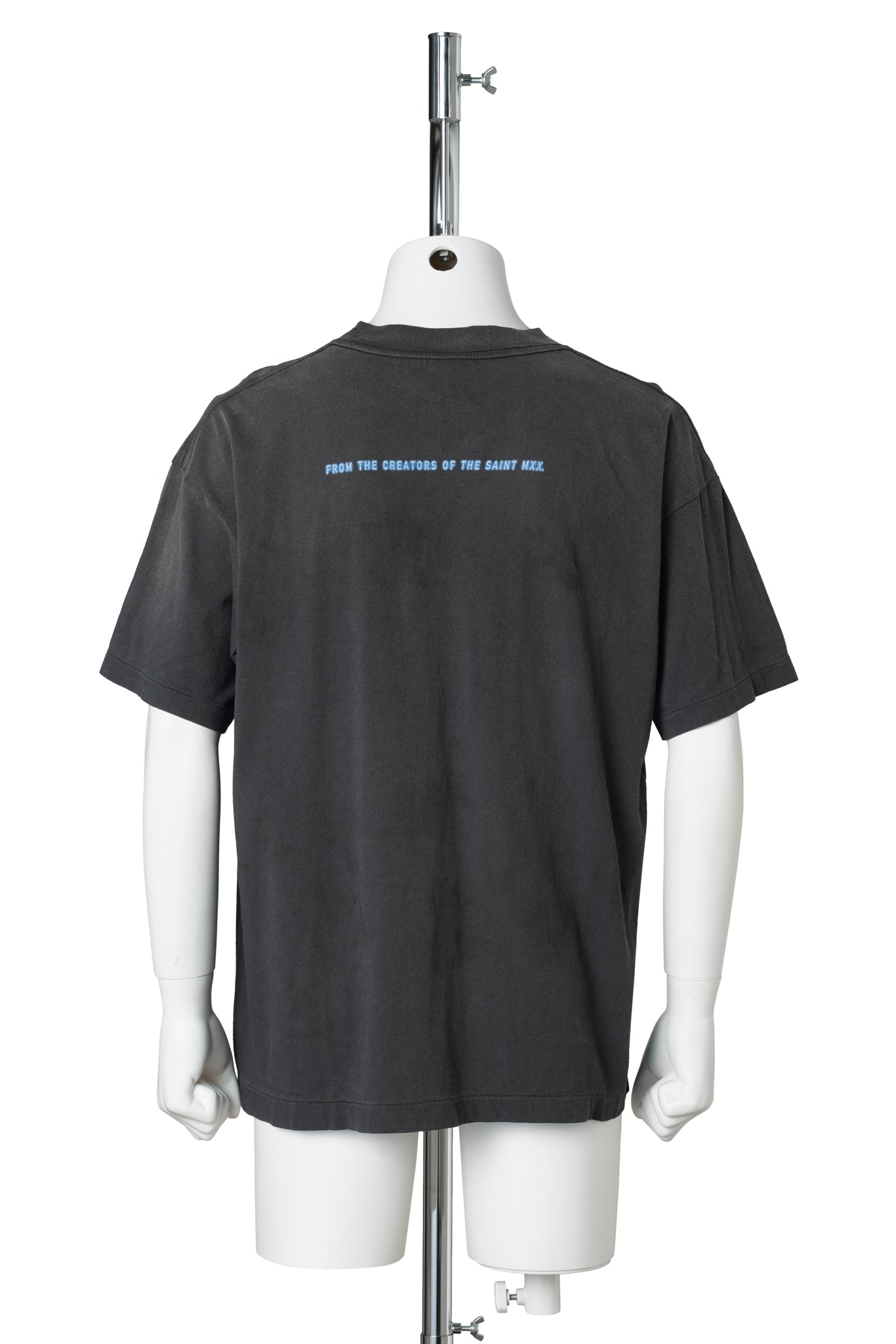 SAINT Mxxxxxx x THE MATRIX MTRX_SS TEE/THE MATRIX GREEN LOGO / BLACK