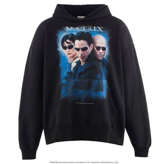 SAINT Mxxxxxx x THE MATRIX MTRX_HOODIE/THE MATRIX / BLUE