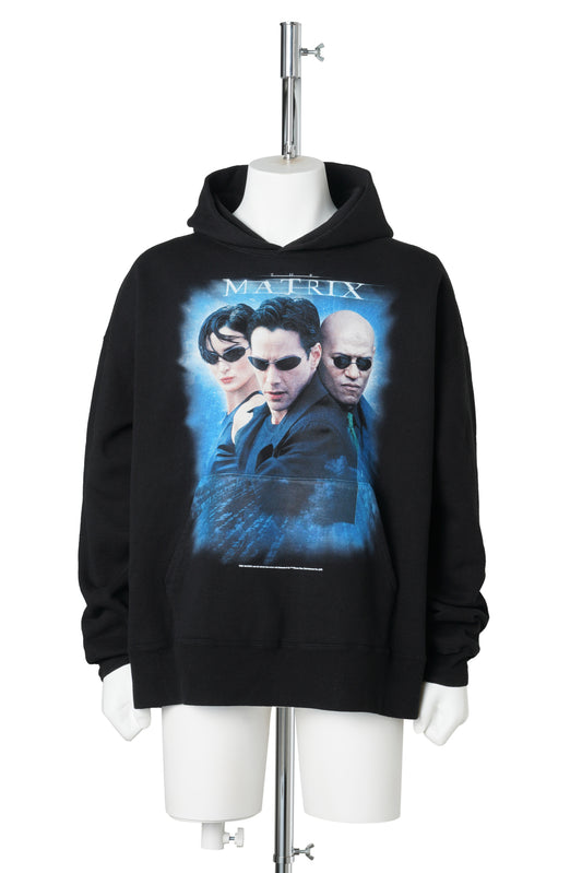 SAINT Mxxxxxx x THE MATRIX MTRX_HOODIE/THE MATRIX / BLUE