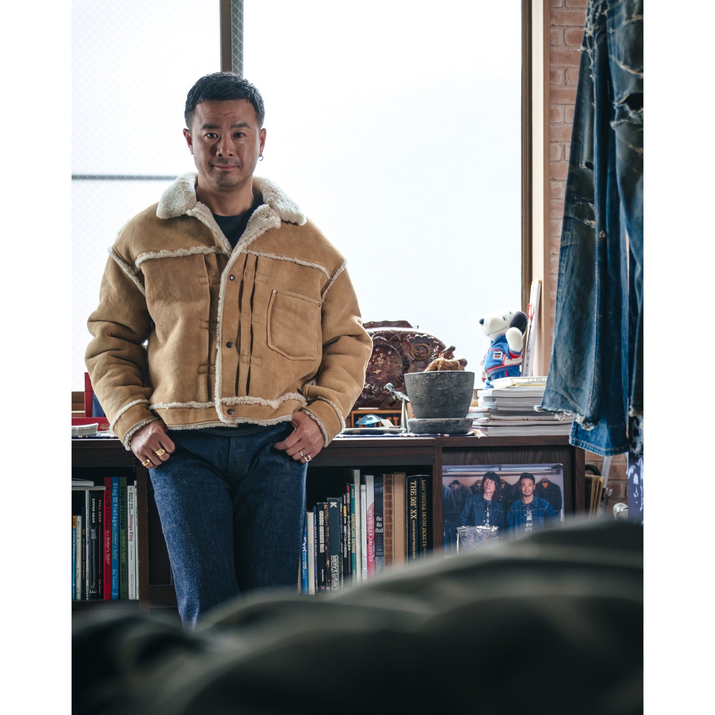 SAINT Mxxxxxx x BerBerJin BB_MOUTON JACKET/MOUTON / BEIGE