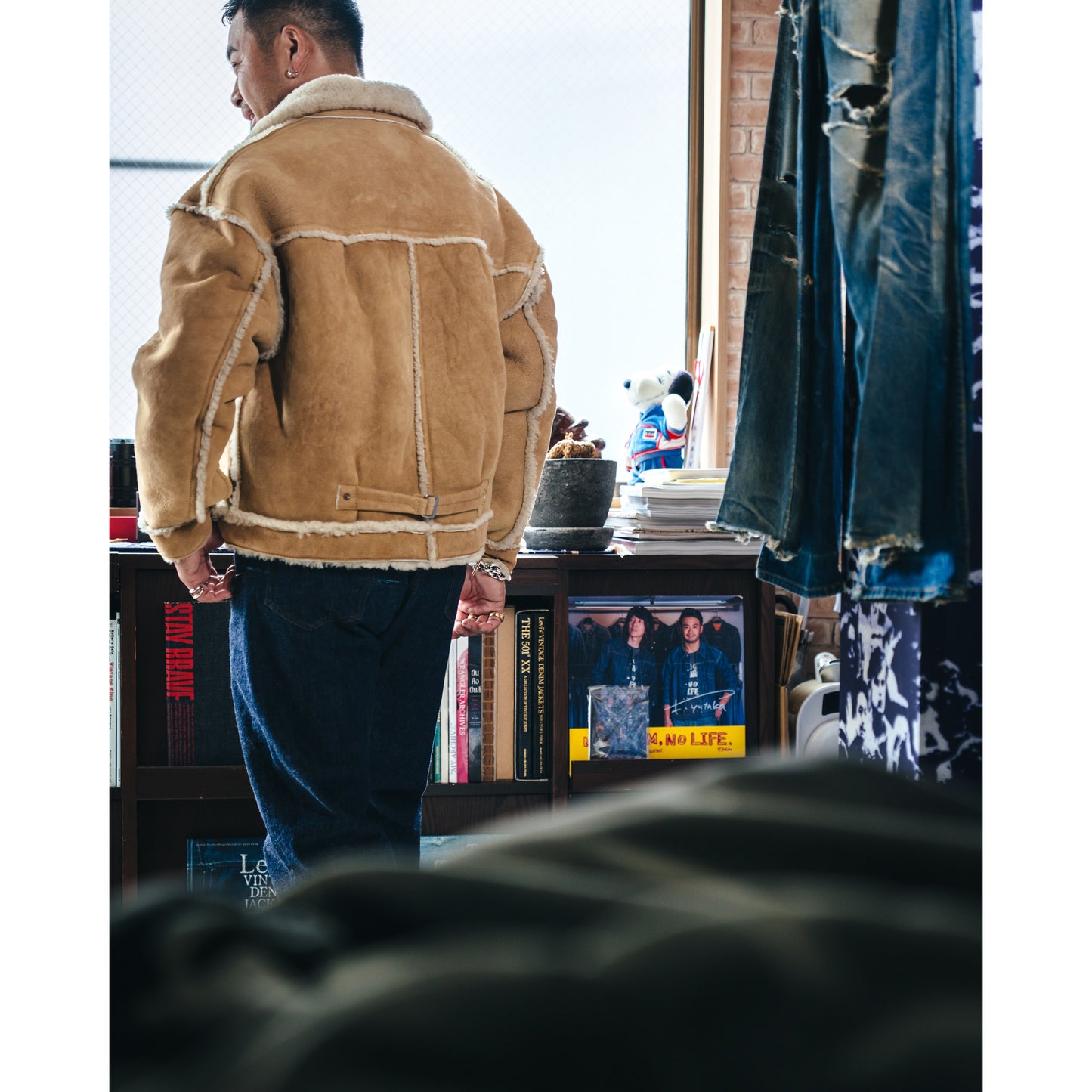 SAINT Mxxxxxx x BerBerJin BB_MOUTON JACKET/MOUTON / BEIGE