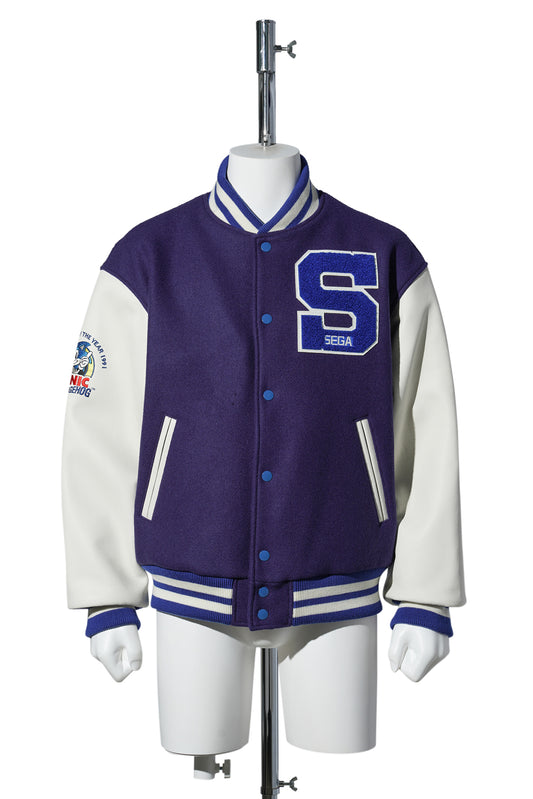 SAINT Mxxxxxx × SEGA SG_VARSITY JKT/SAINT SEGA / BLUE