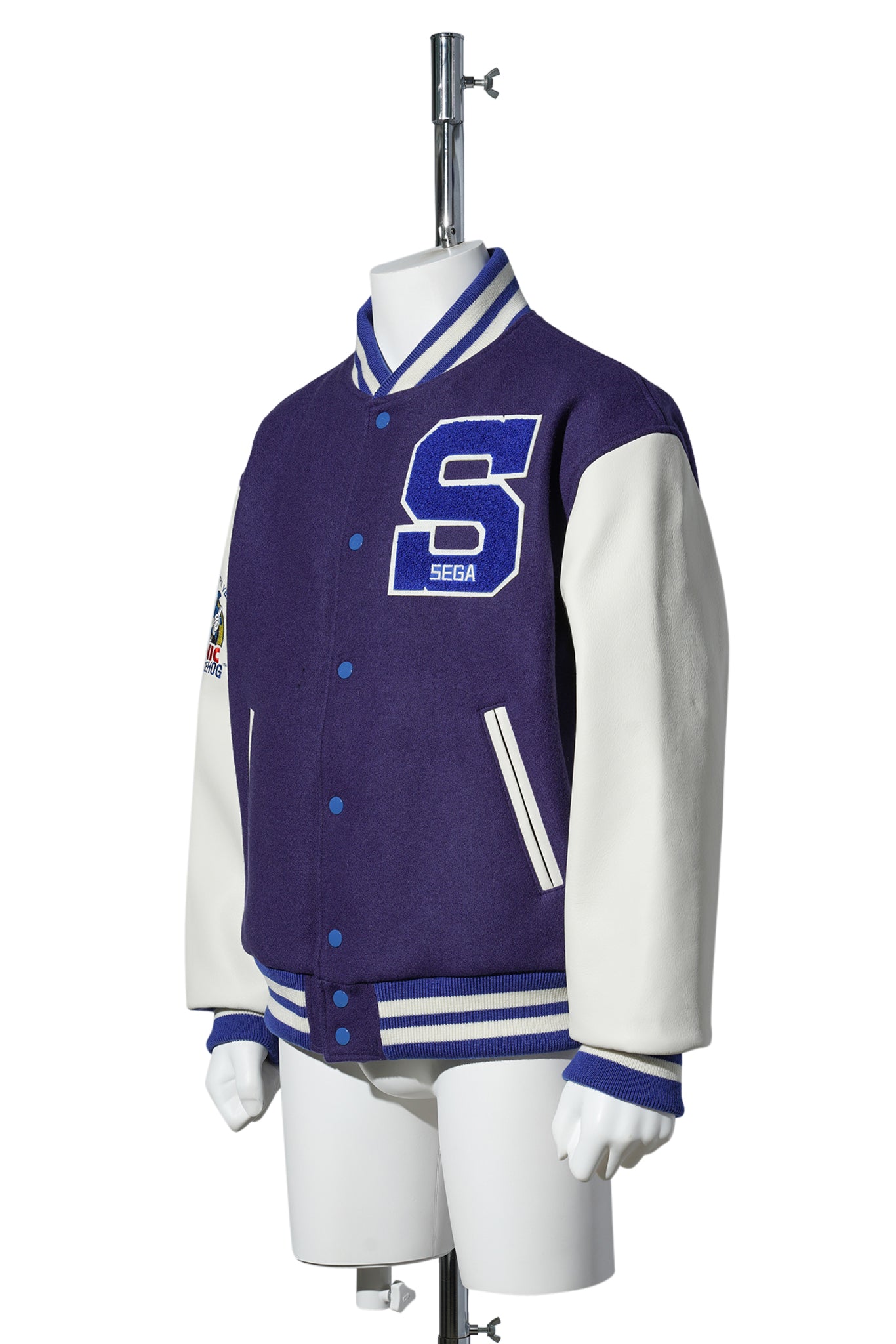 SAINT Mxxxxxx × SEGA SG_VARSITY JKT/SAINT SEGA / BLUE