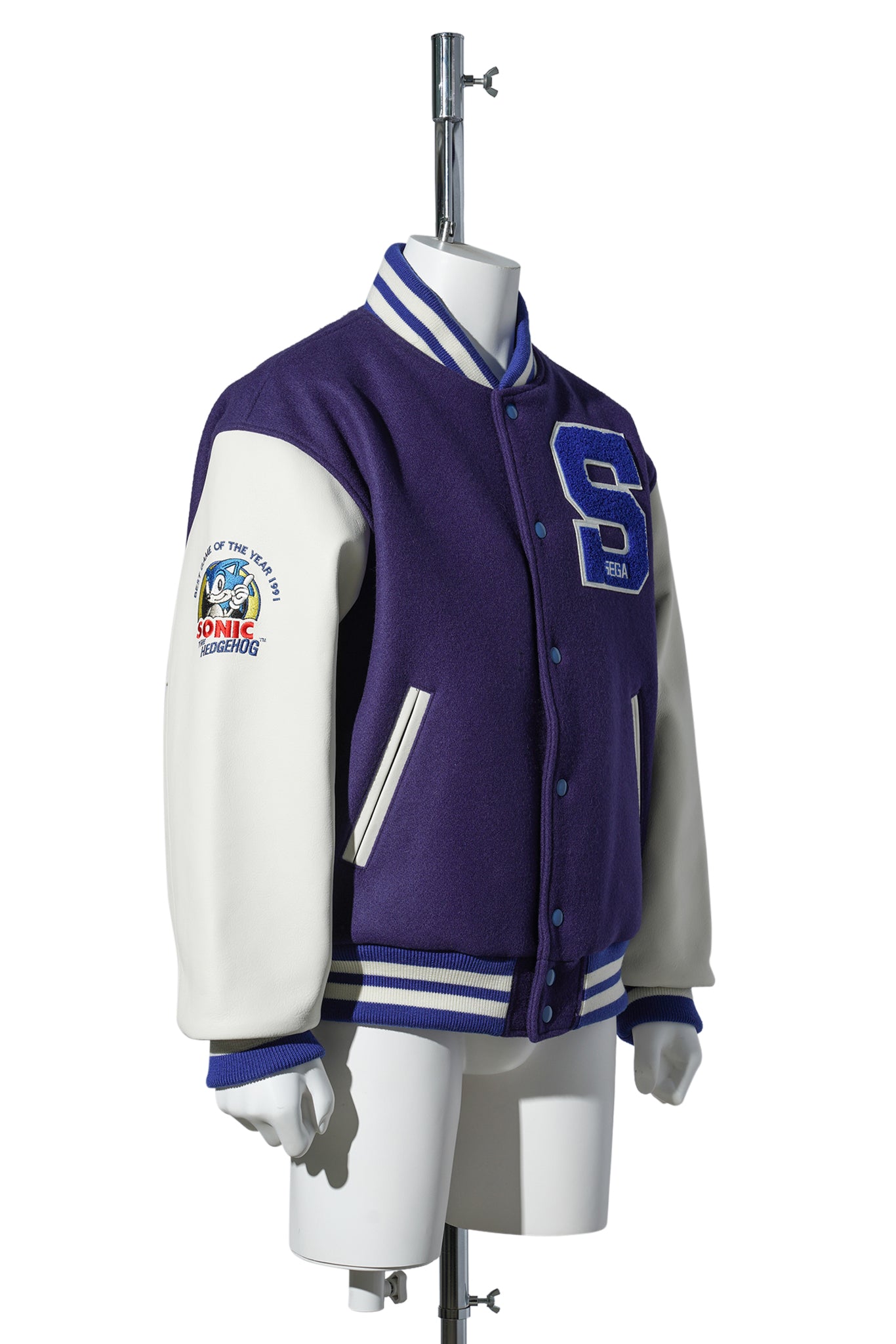 SAINT Mxxxxxx × SEGA SG_VARSITY JKT/SAINT SEGA / BLUE