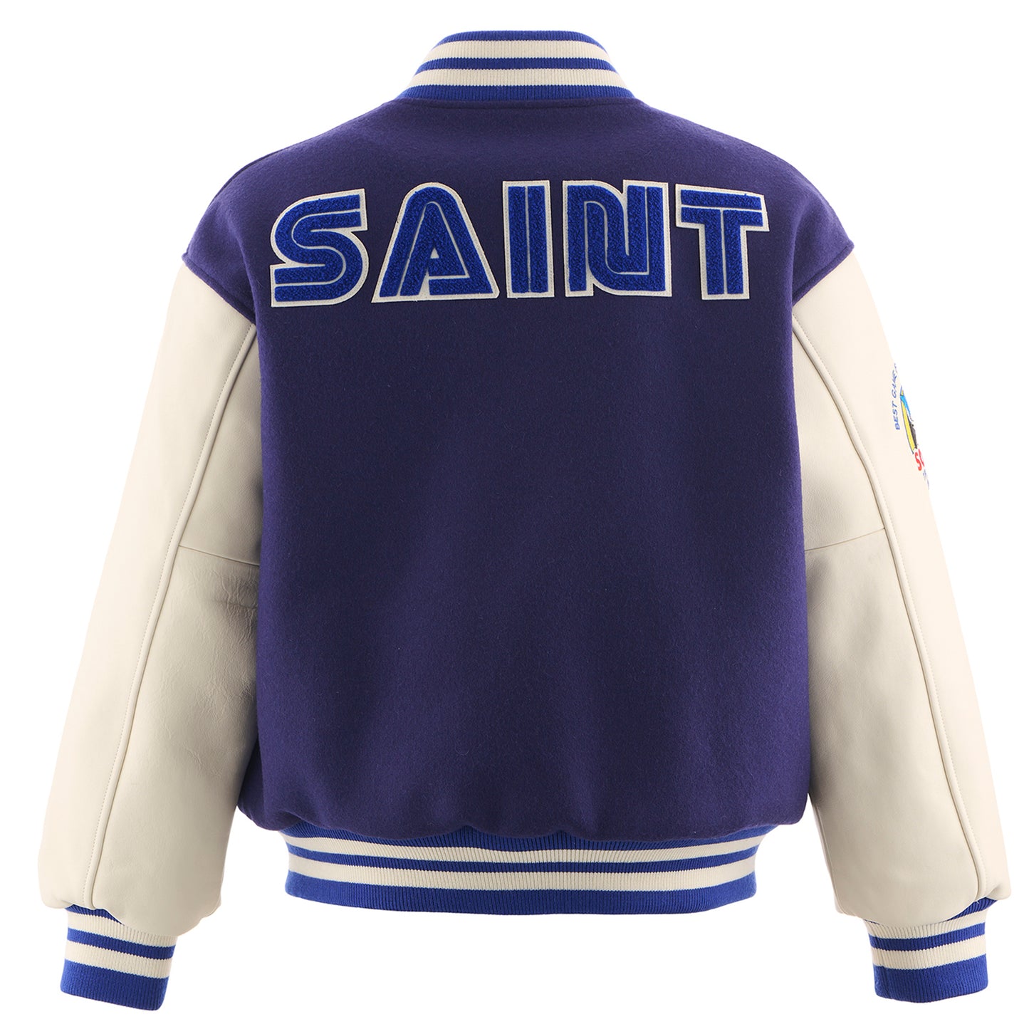 SAINT Mxxxxxx × SEGA SG_VARSITY JKT/SAINT SEGA / BLUE