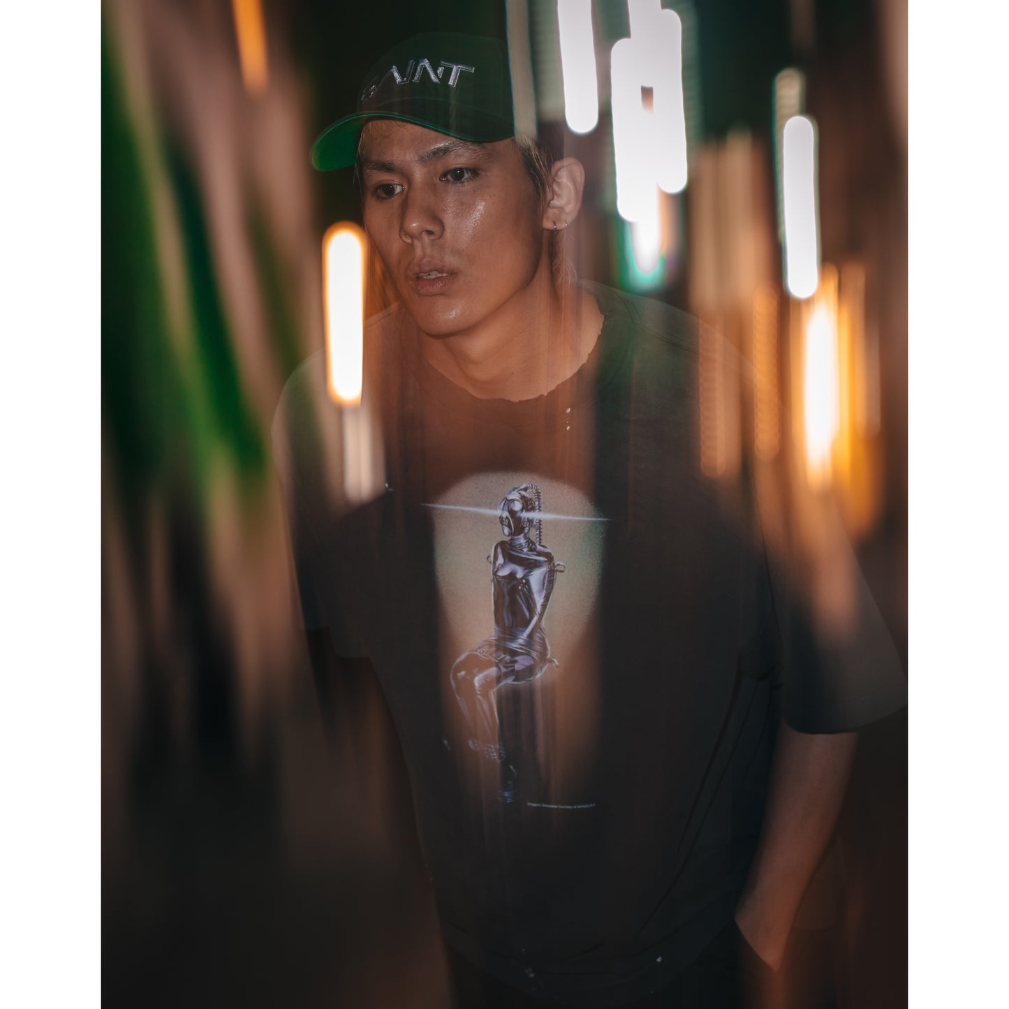 SAINT Mxxxxxx x Hajime Sorayama SRYM_CAP/SAINT SORAYAMA / BLACK