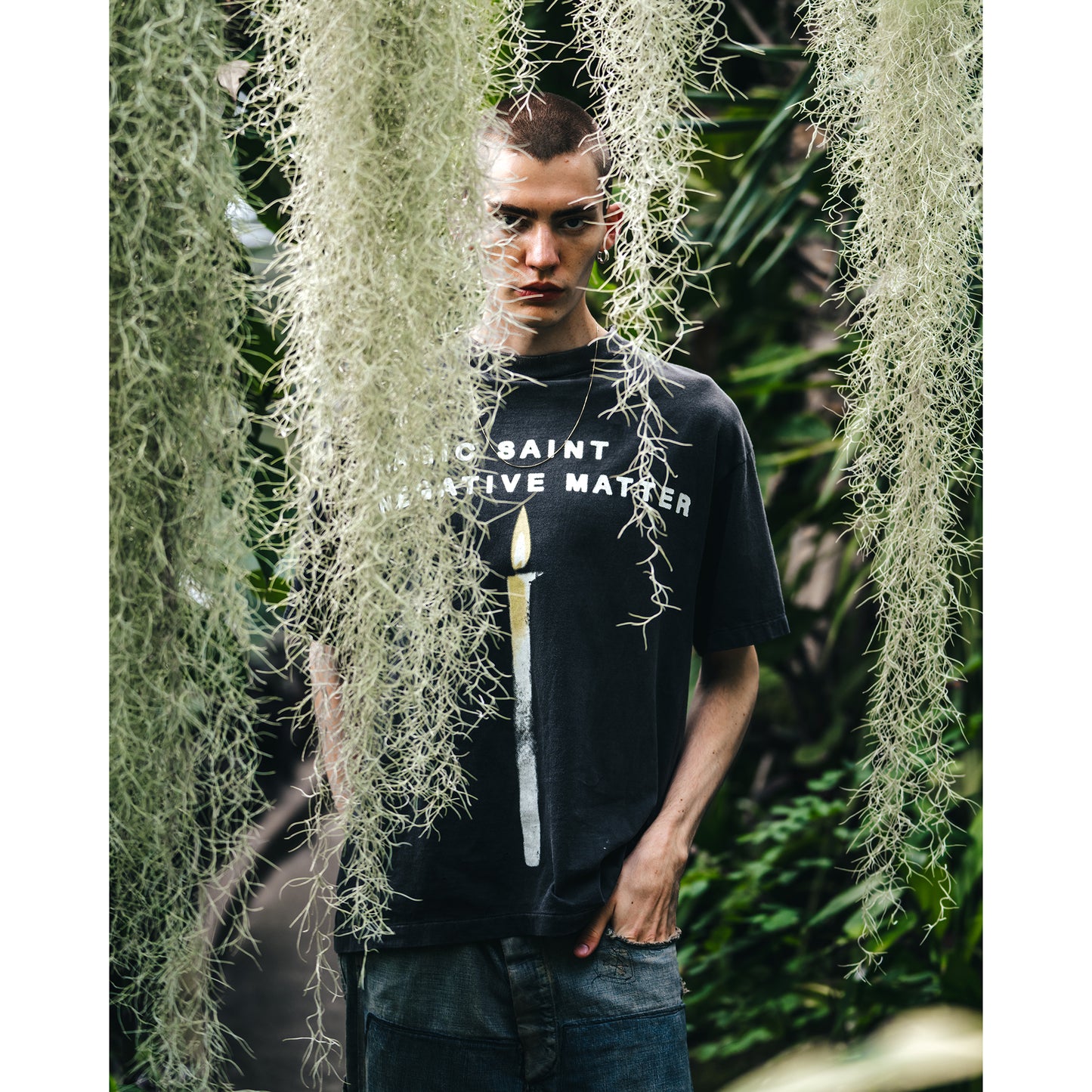 SS TEE/CANDLE / BLACK