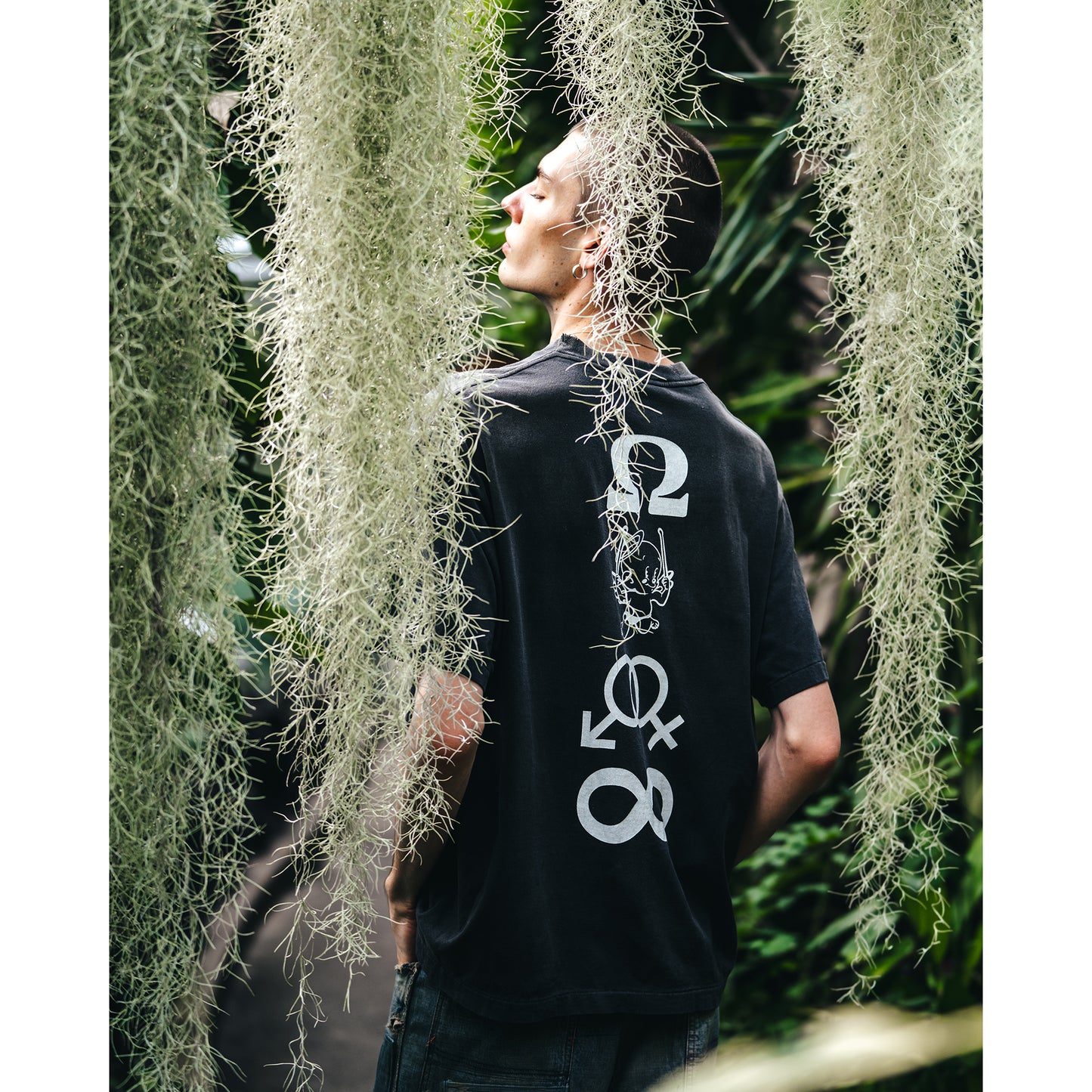 SS TEE/CANDLE / BLACK